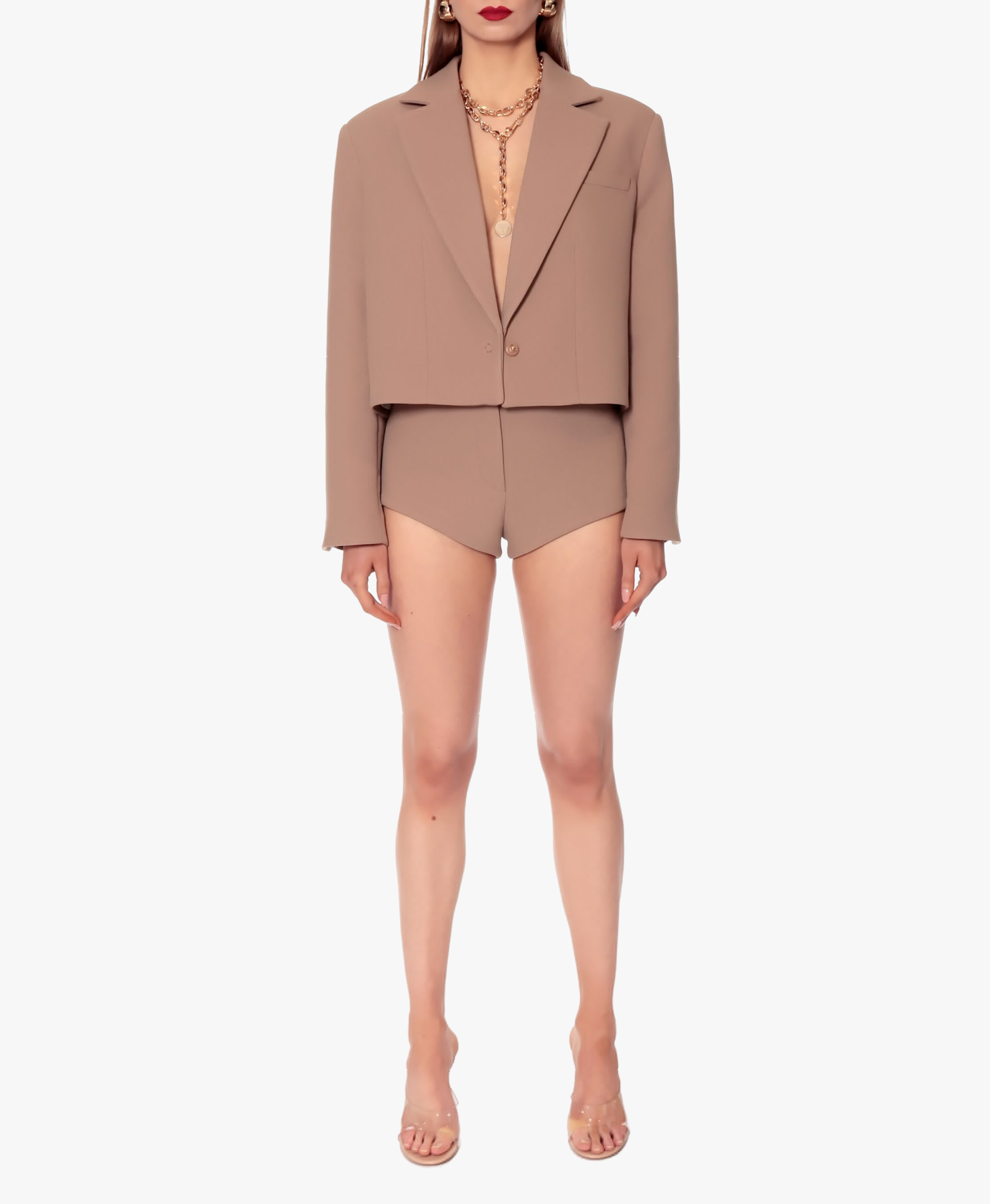 Blazer Amanda Classic Beige made by HALEWSKI