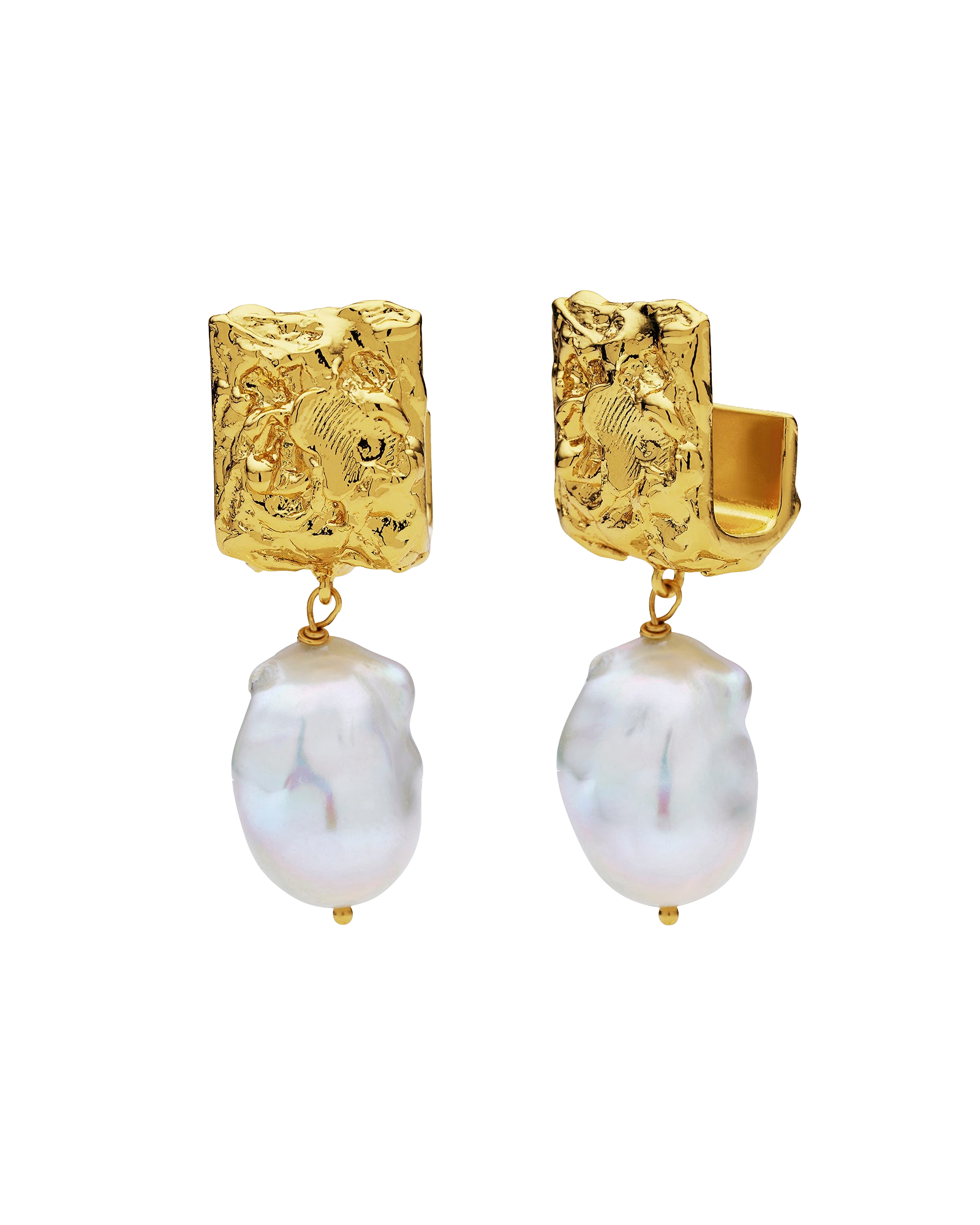 Amber Sceats Lottie  Earrings In Gold