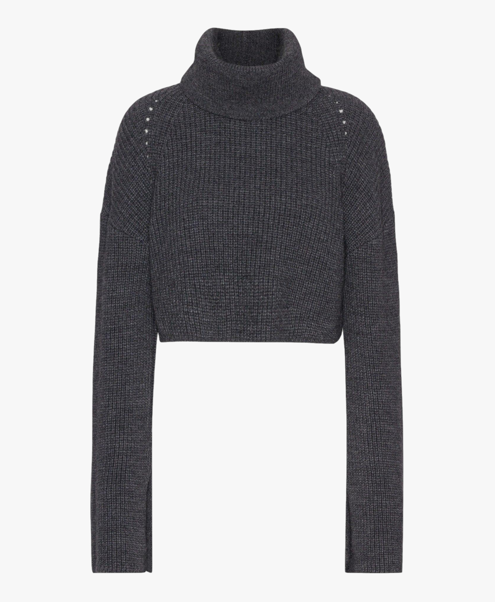 Aimee Knit Turtleneck - Dark Grey made by HERSKIND