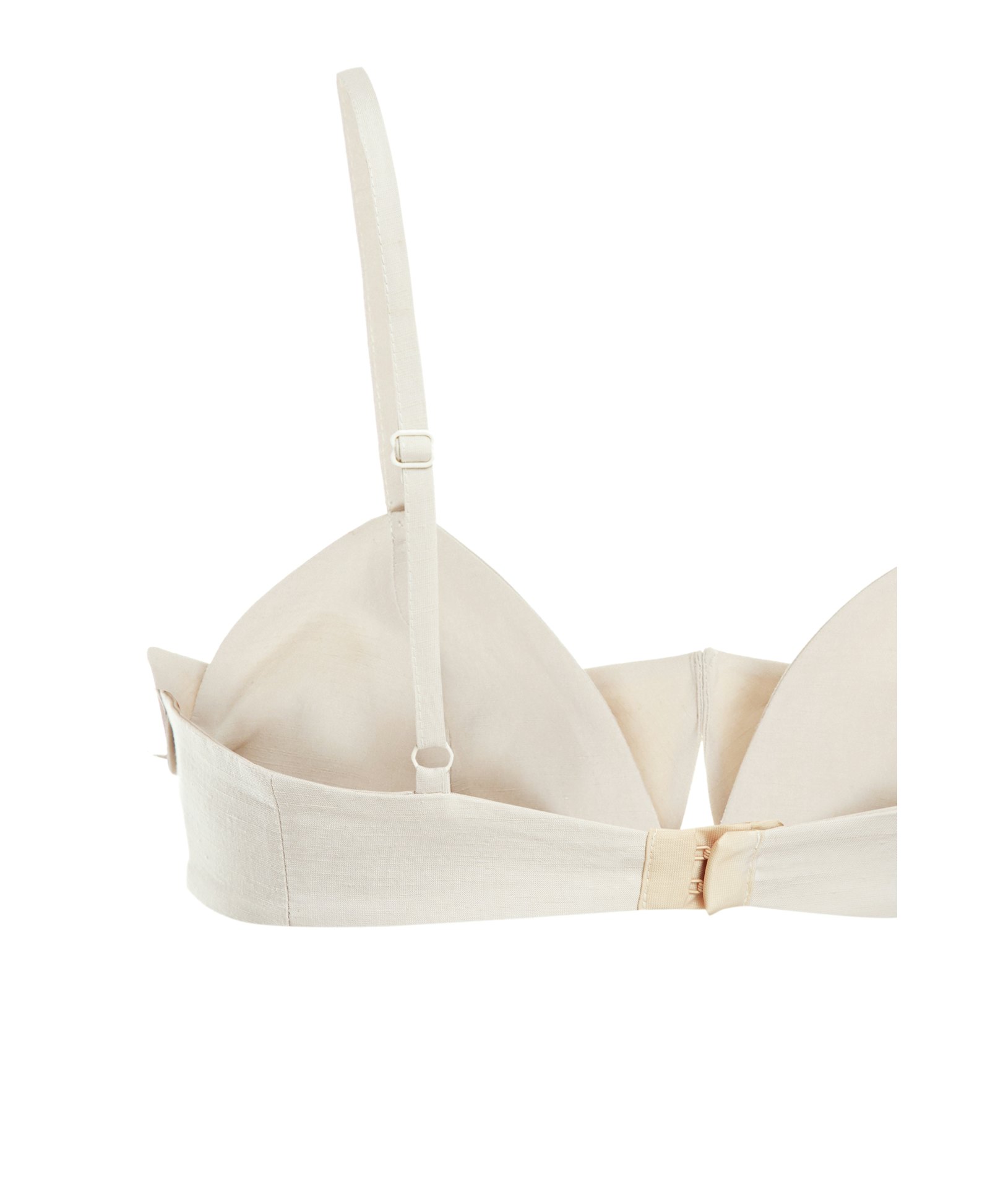 Handmade Linen Bra made by Malva Florea