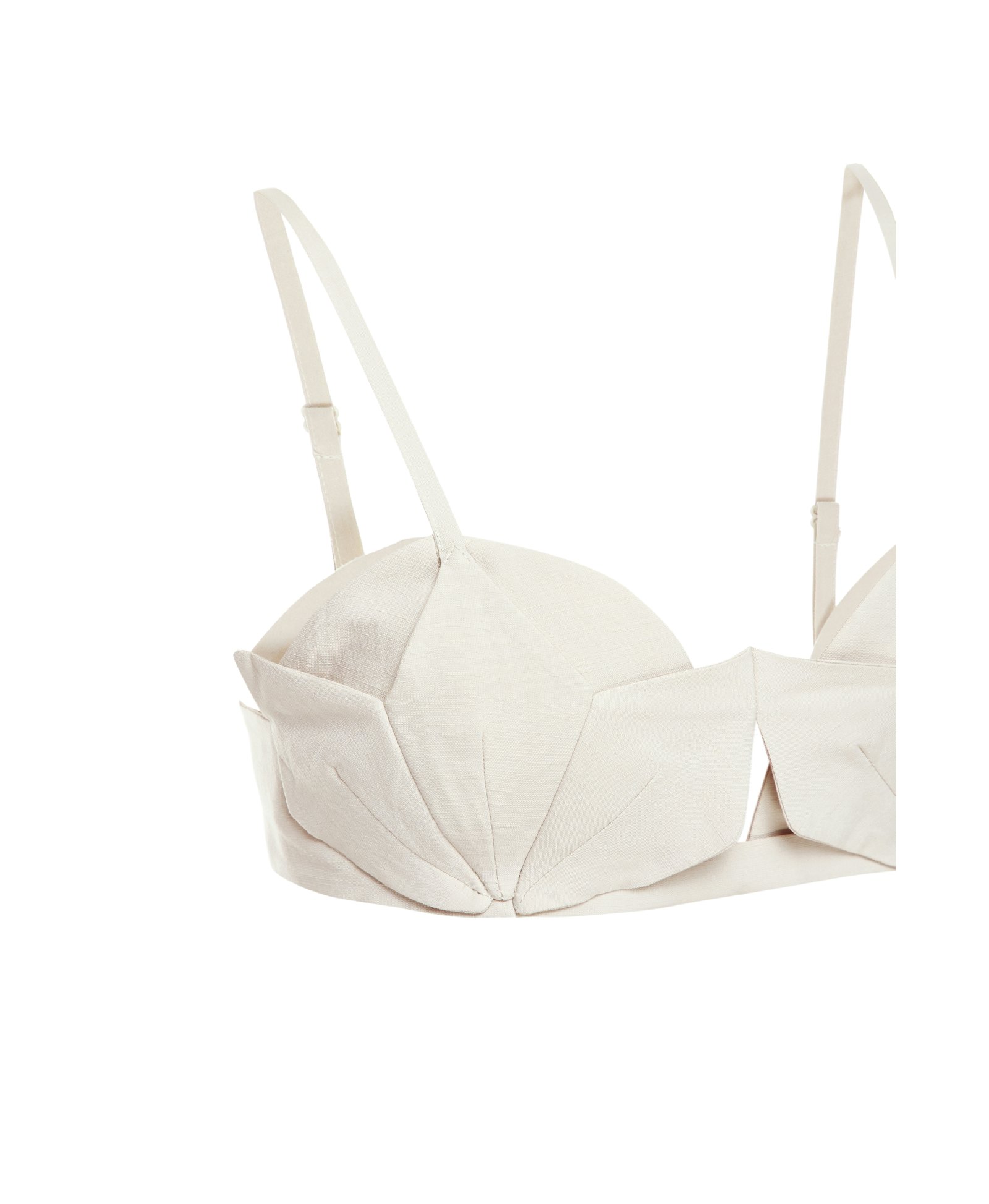 Handmade Linen Bra made by Malva Florea
