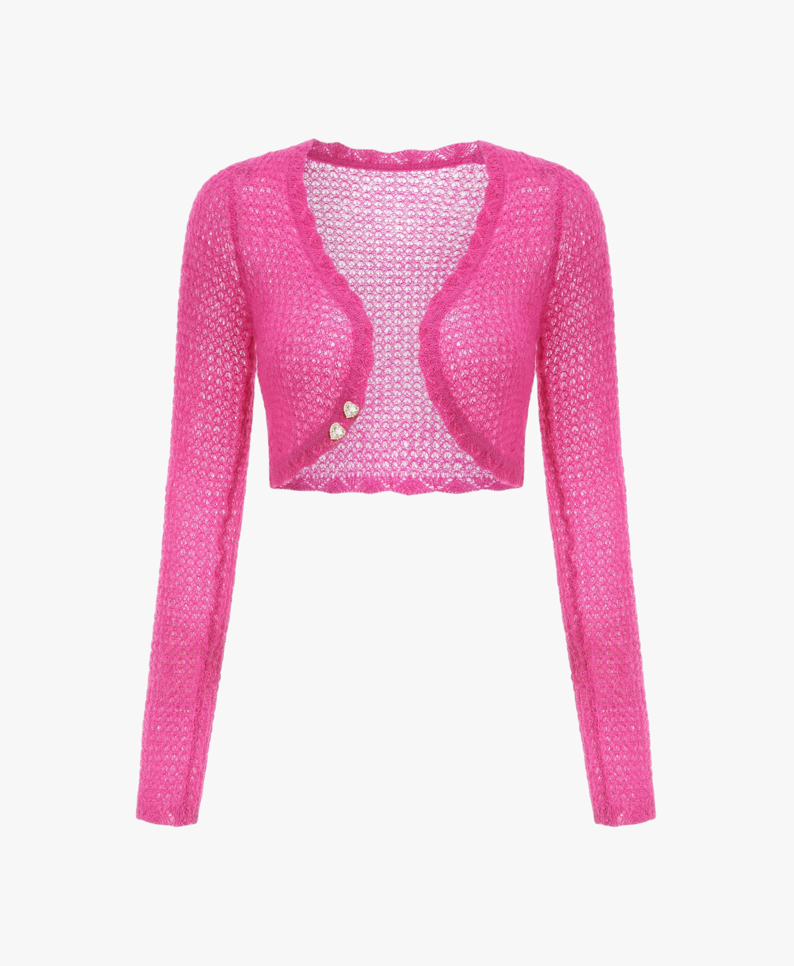 Hot Pink Miranda Cardigan Set (Final Sale) made by Nana Jacqueline
