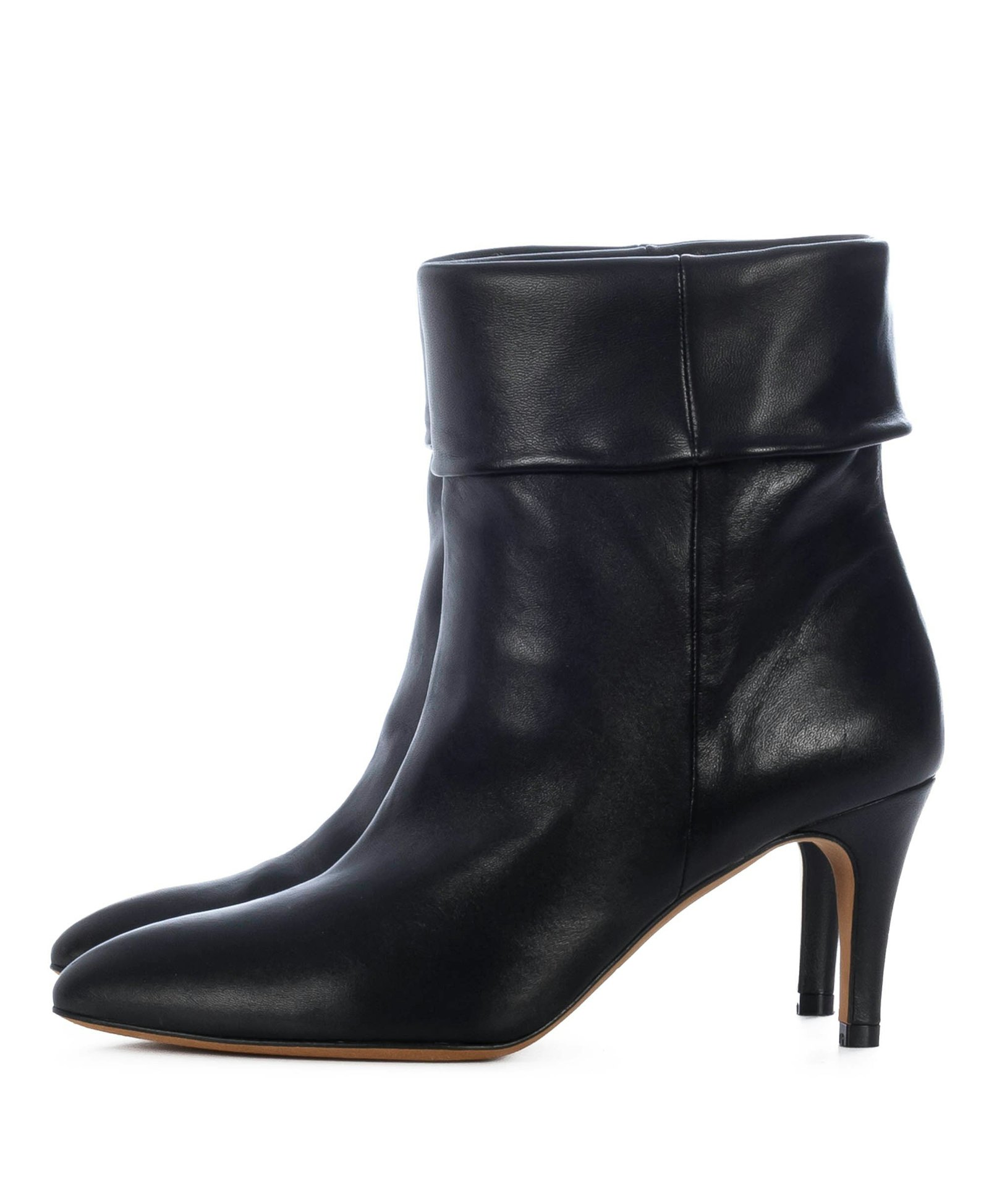 BLACK-COLORED ANKLE BOOTS made by Toral