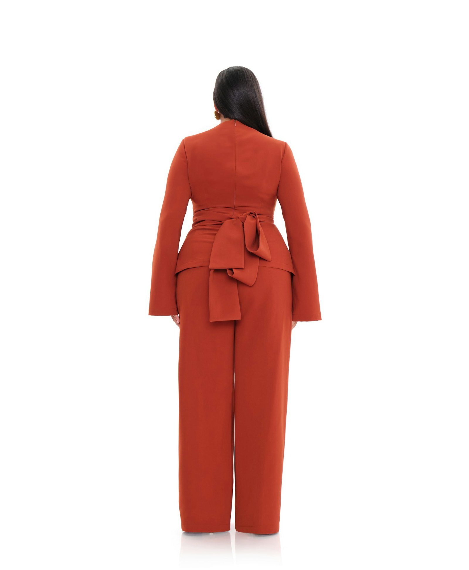 UTA PANTS - PUMPKIN made by Andrea Iyamah