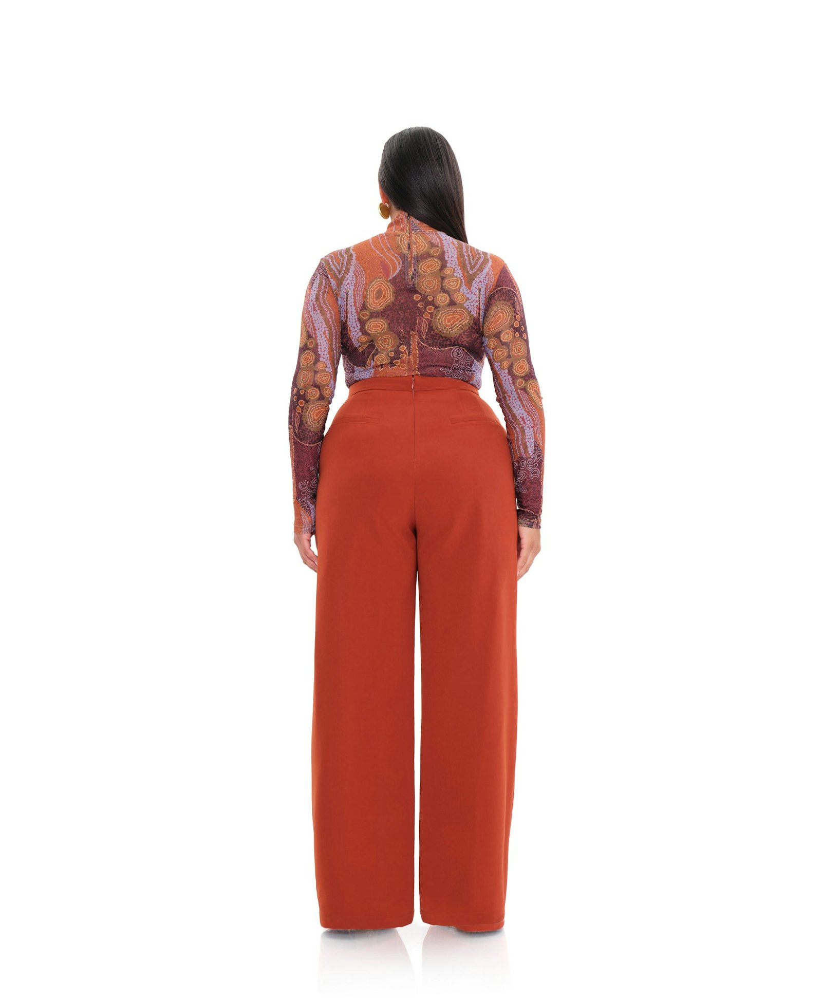 UTA PANTS - PUMPKIN made by Andrea Iyamah