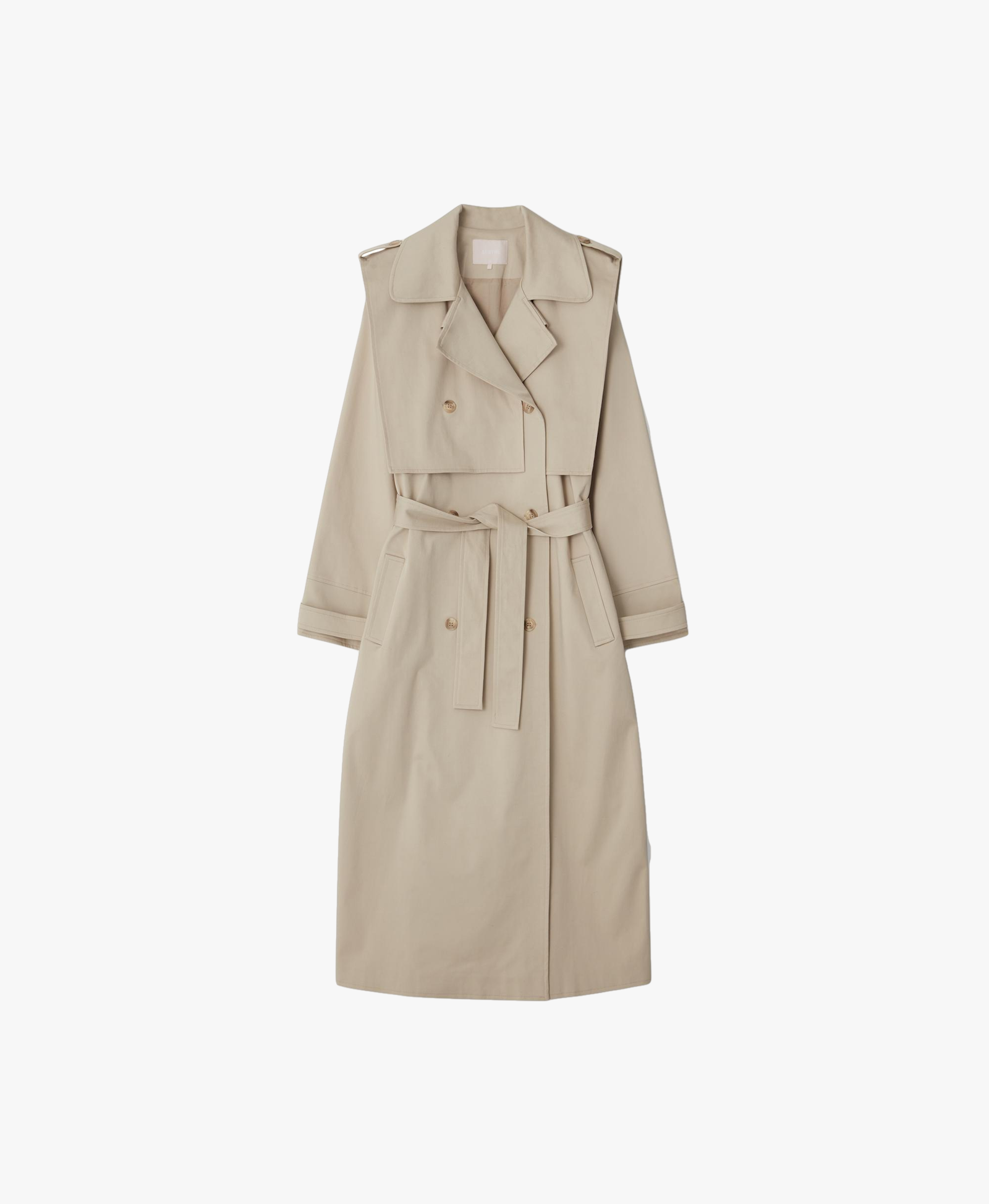 Max Coat in Beige made by AÉRYNE