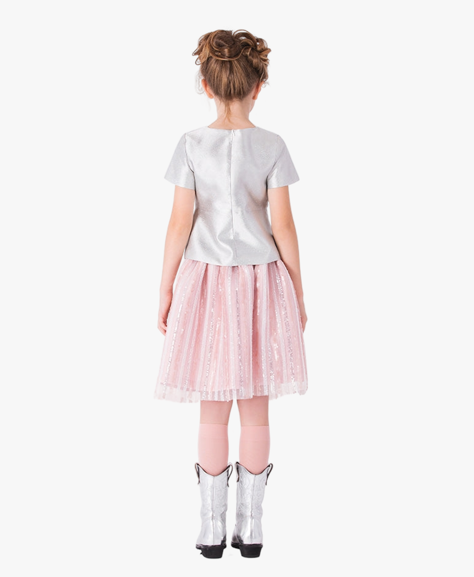 Shimmering Sequins Girls Outfit | 2 Pieces made by Mama Luma