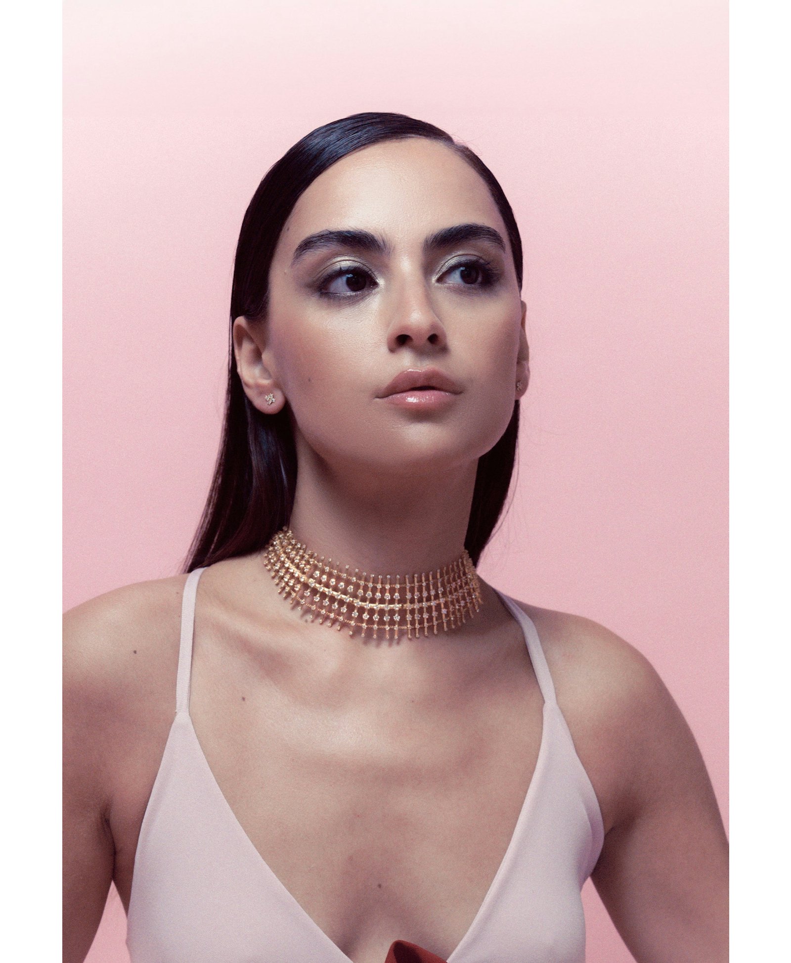 Choker Dorado Helia made by Lavani Jewels