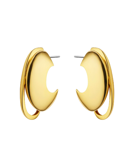 Amber Sceats Vessie Earrings In Gold