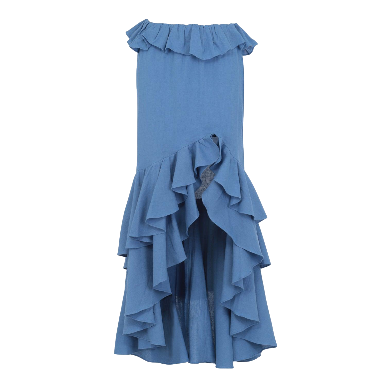 Amazula Raina Ruffled Skirt In Blue