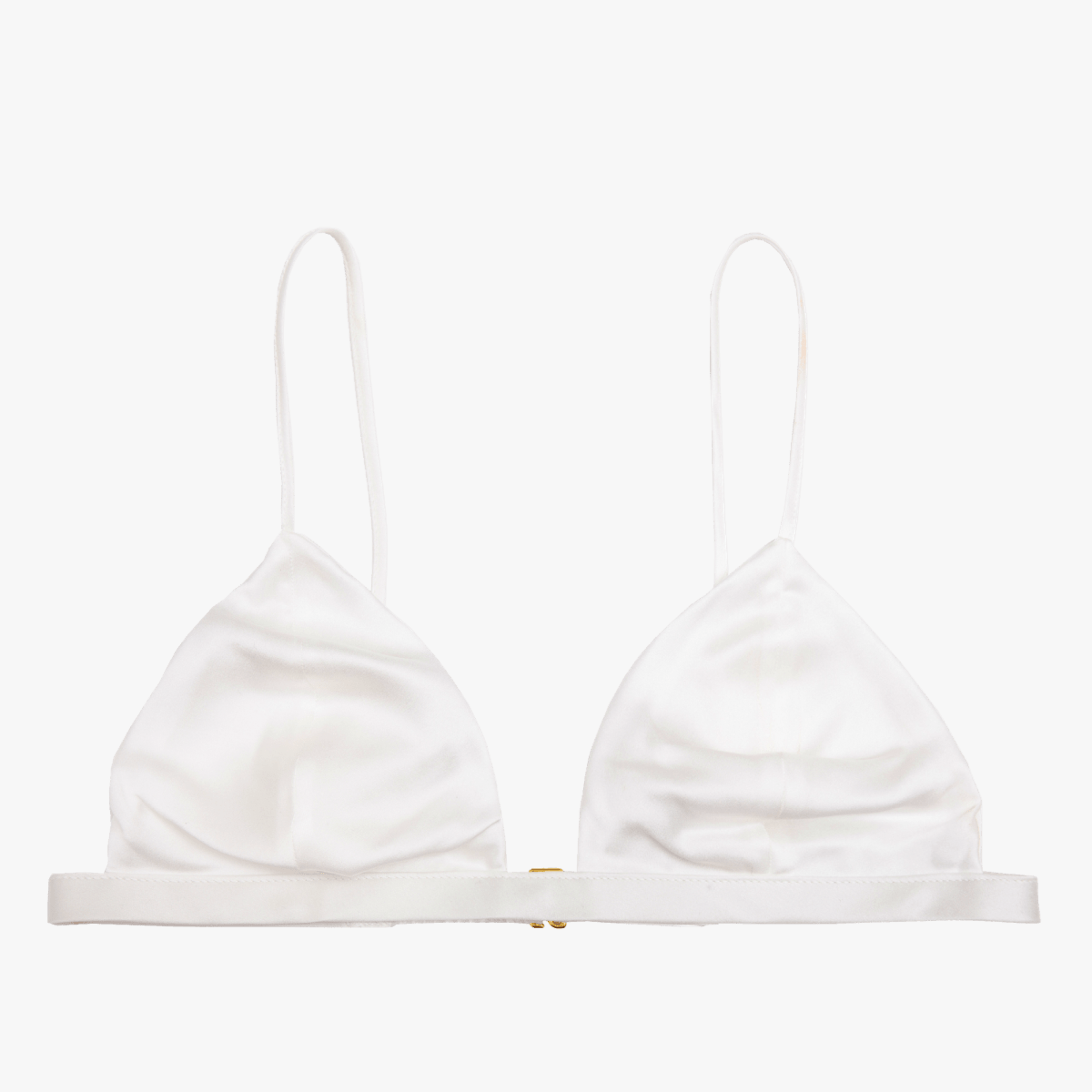 Shop IVY IVORY: SOFT CUP TRIANGLE BRA TOP from HERTH at Seezona