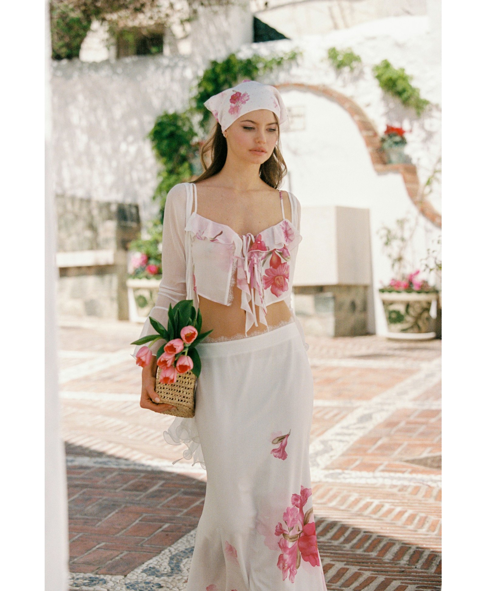 Vivienne Skirt (Pink) made by Nana Jacqueline