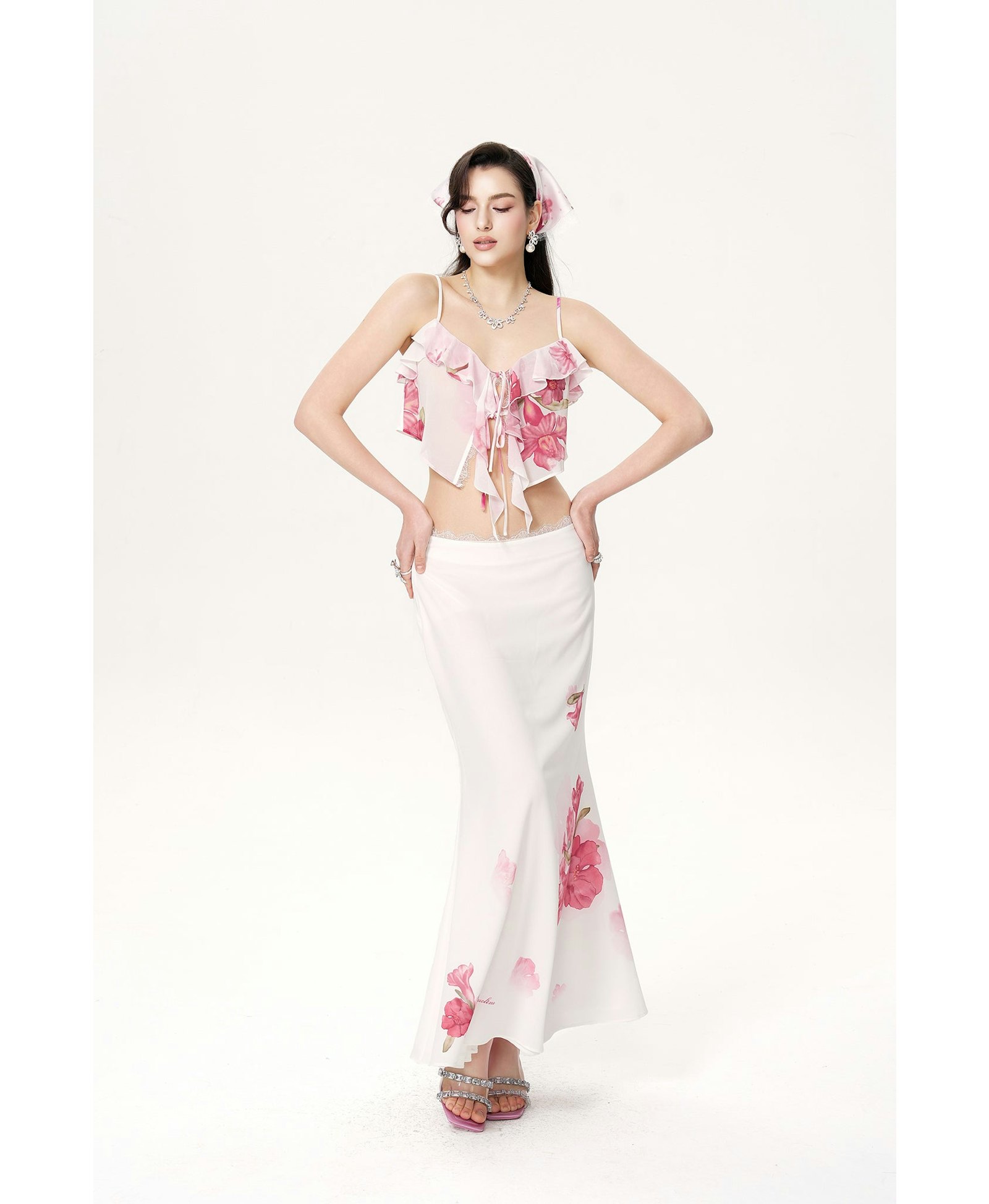 Vivienne Skirt (Pink) made by Nana Jacqueline