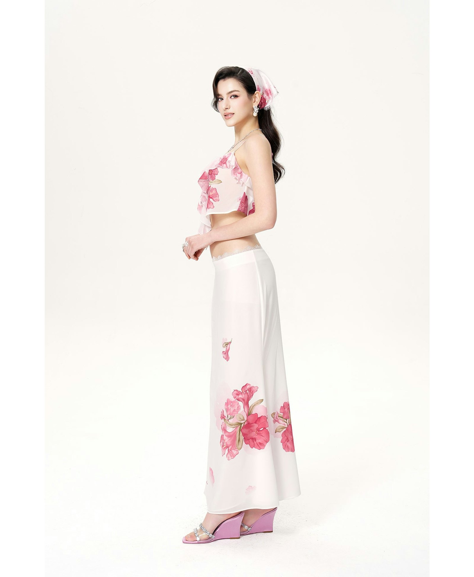 Vivienne Skirt (Pink) made by Nana Jacqueline