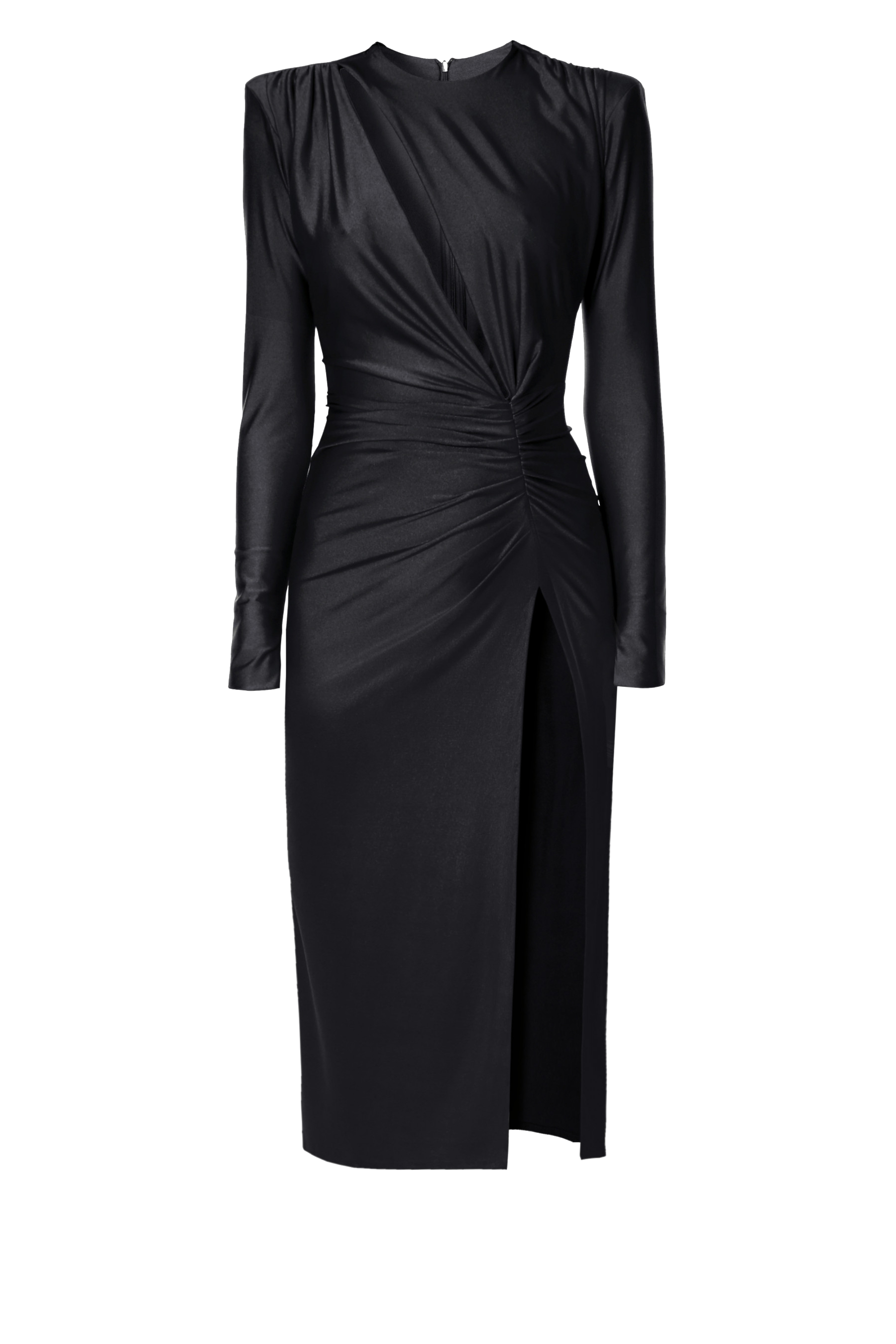 Shop Aggi Dress Adriana Midi Power Black