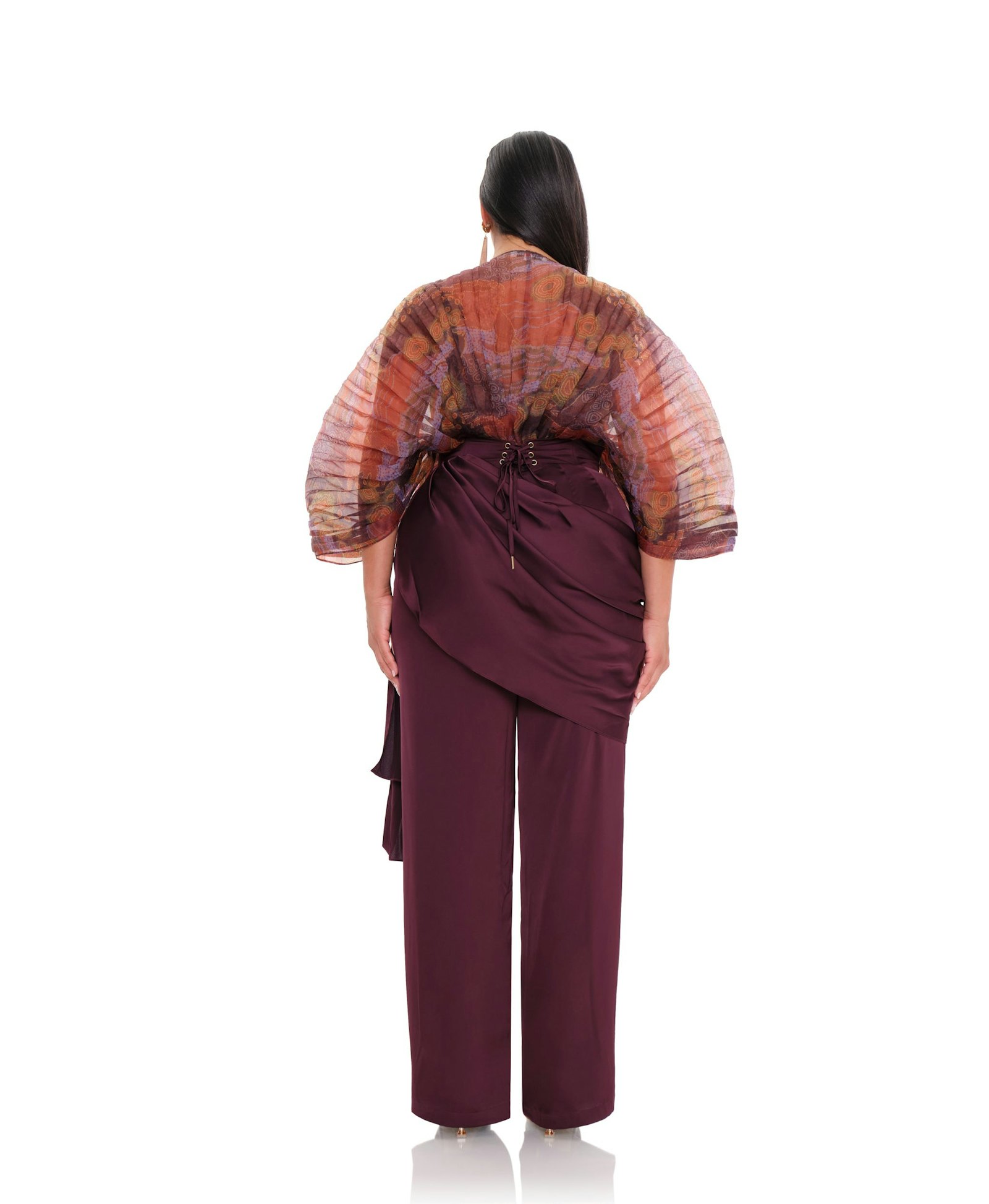 SOMBRA BODYSUIT - KAVA PRINT made by Andrea Iyamah