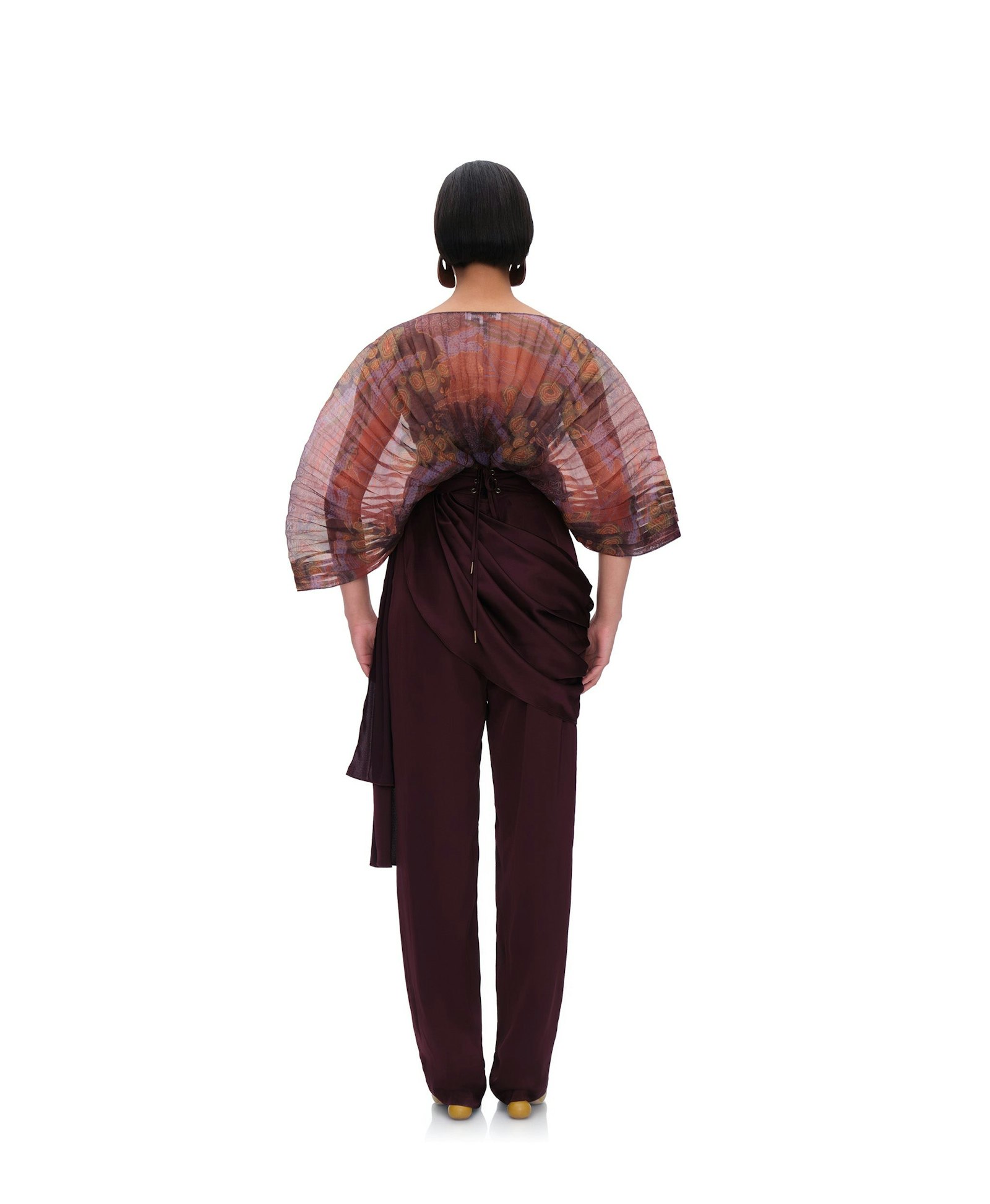 SOMBRA BODYSUIT - KAVA PRINT made by Andrea Iyamah