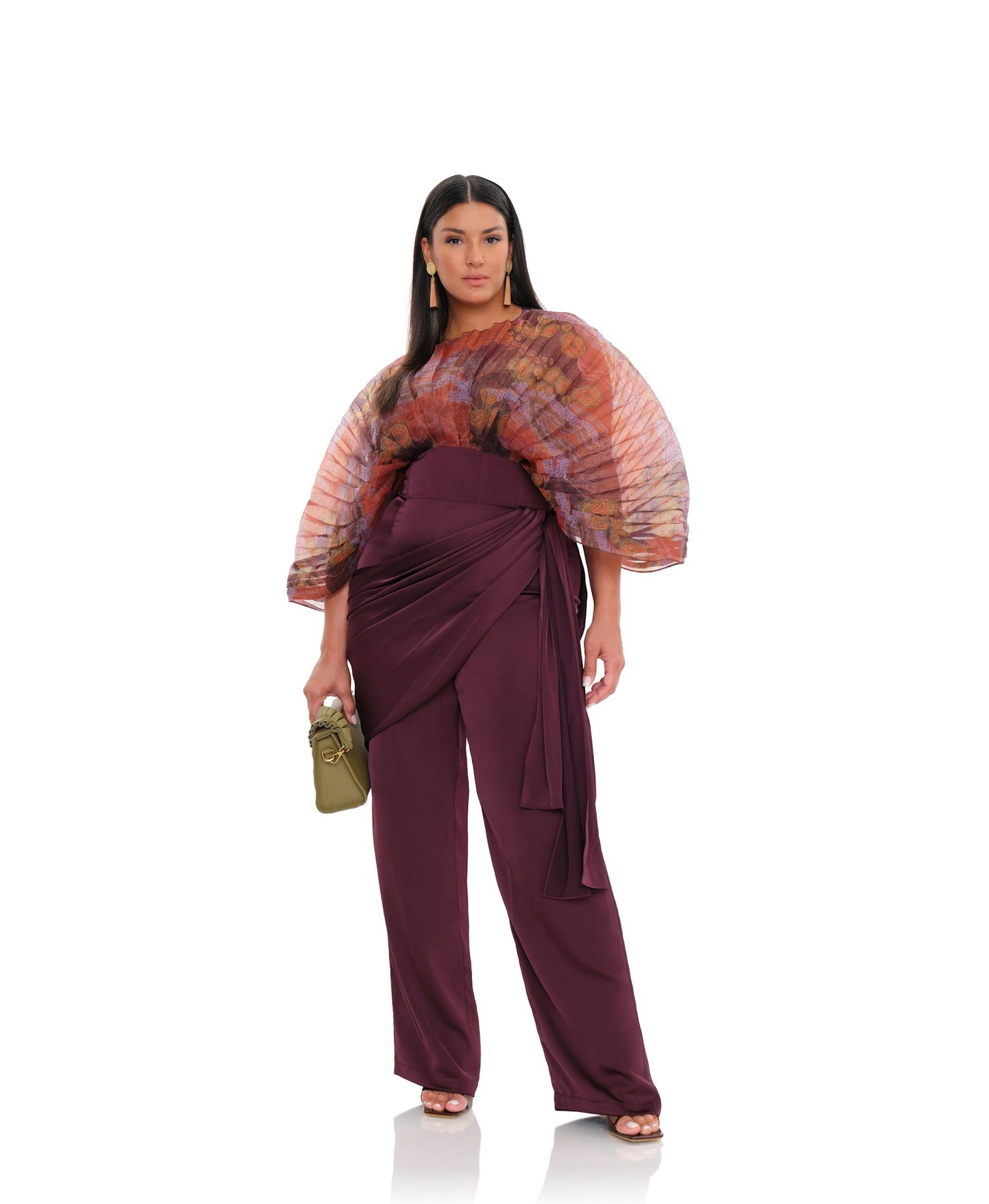 SOMBRA BODYSUIT - KAVA PRINT made by Andrea Iyamah