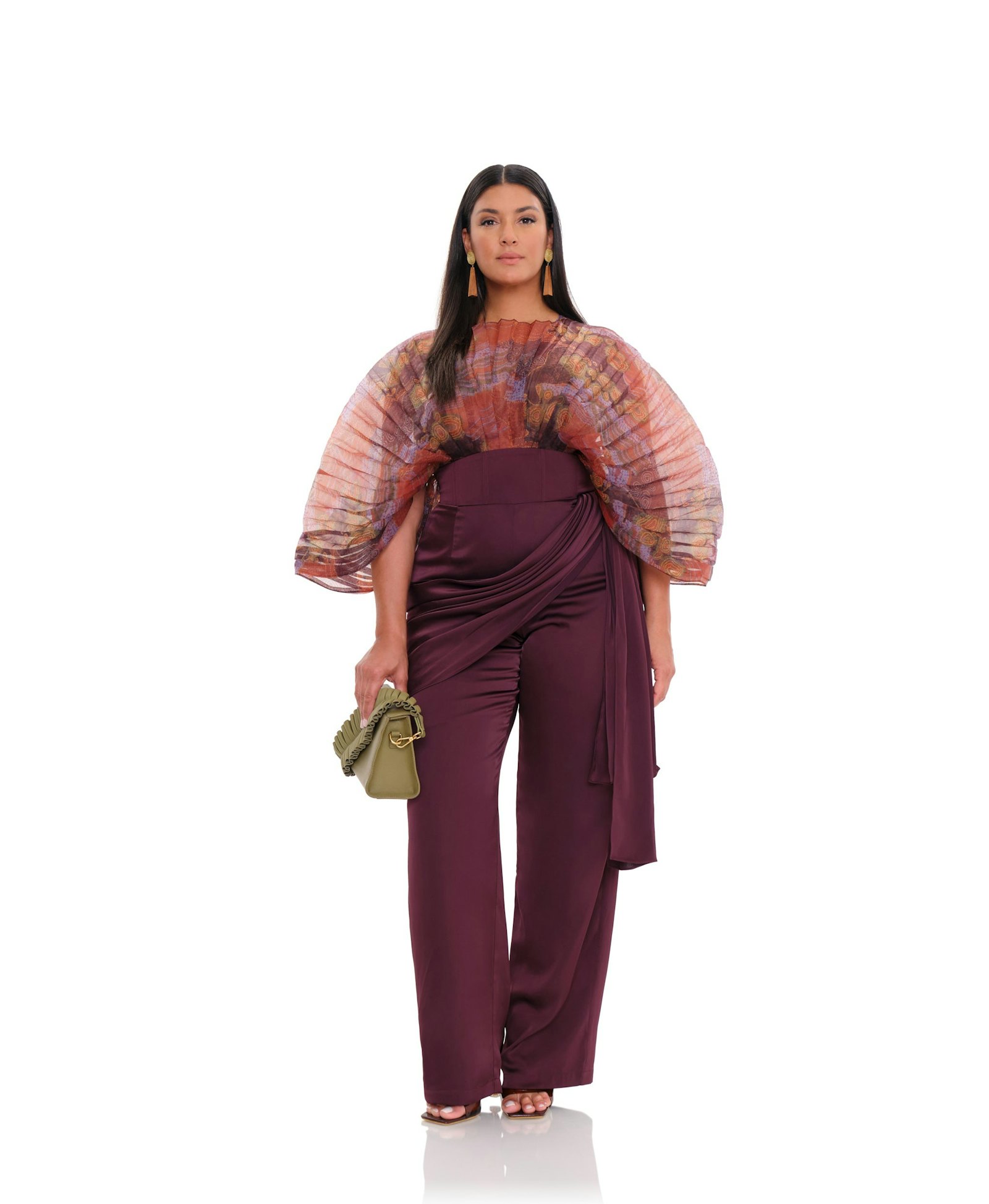 SOMBRA BODYSUIT - KAVA PRINT made by Andrea Iyamah