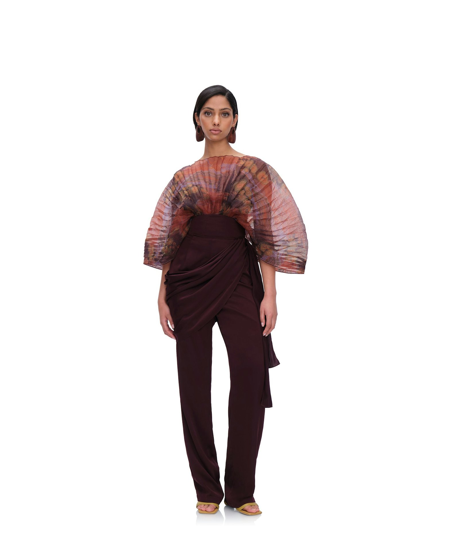 SOMBRA BODYSUIT - KAVA PRINT made by Andrea Iyamah