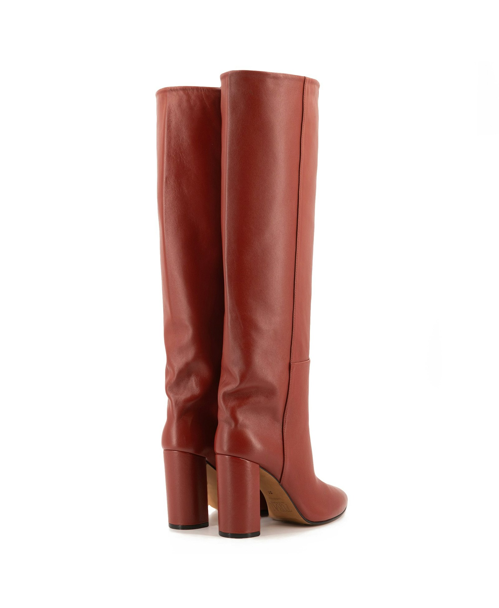 CHESTNUT TALL BOOTS made by Toral