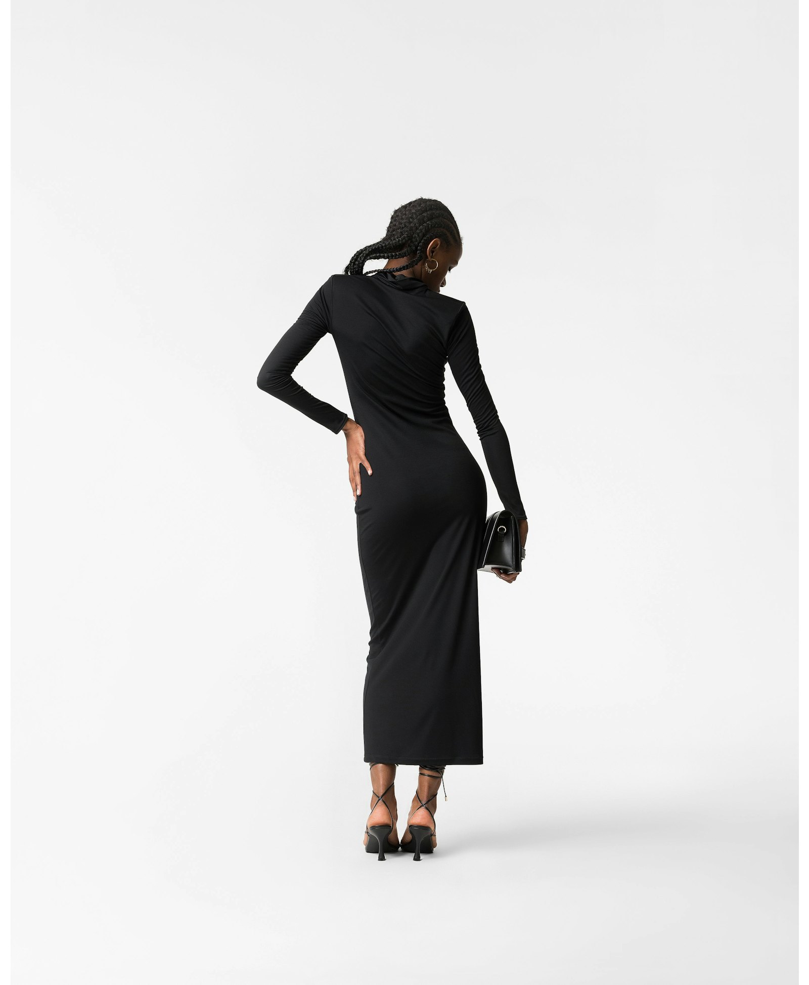 Asra dress in Black made by DIVALO