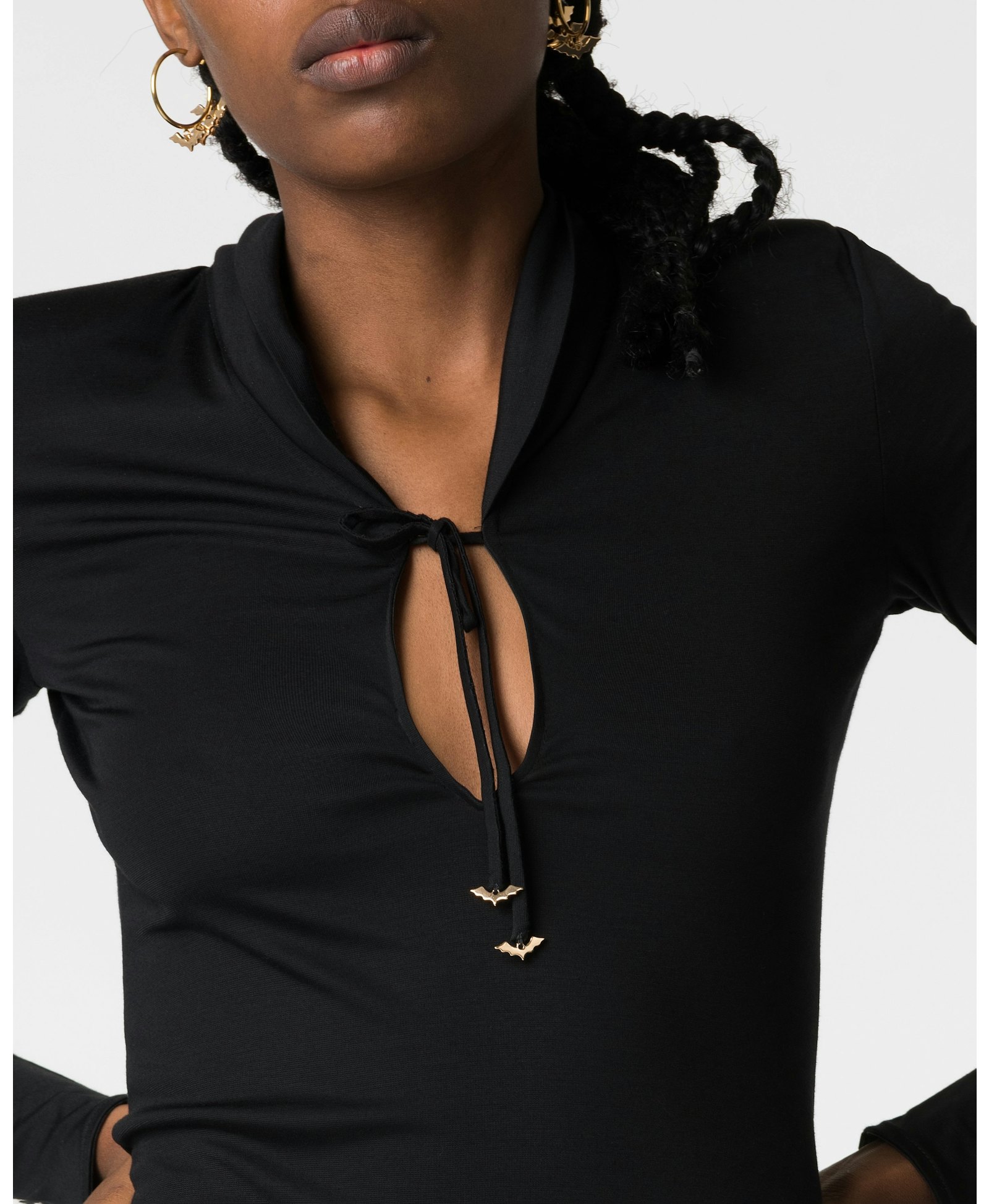 Asra dress in Black made by DIVALO