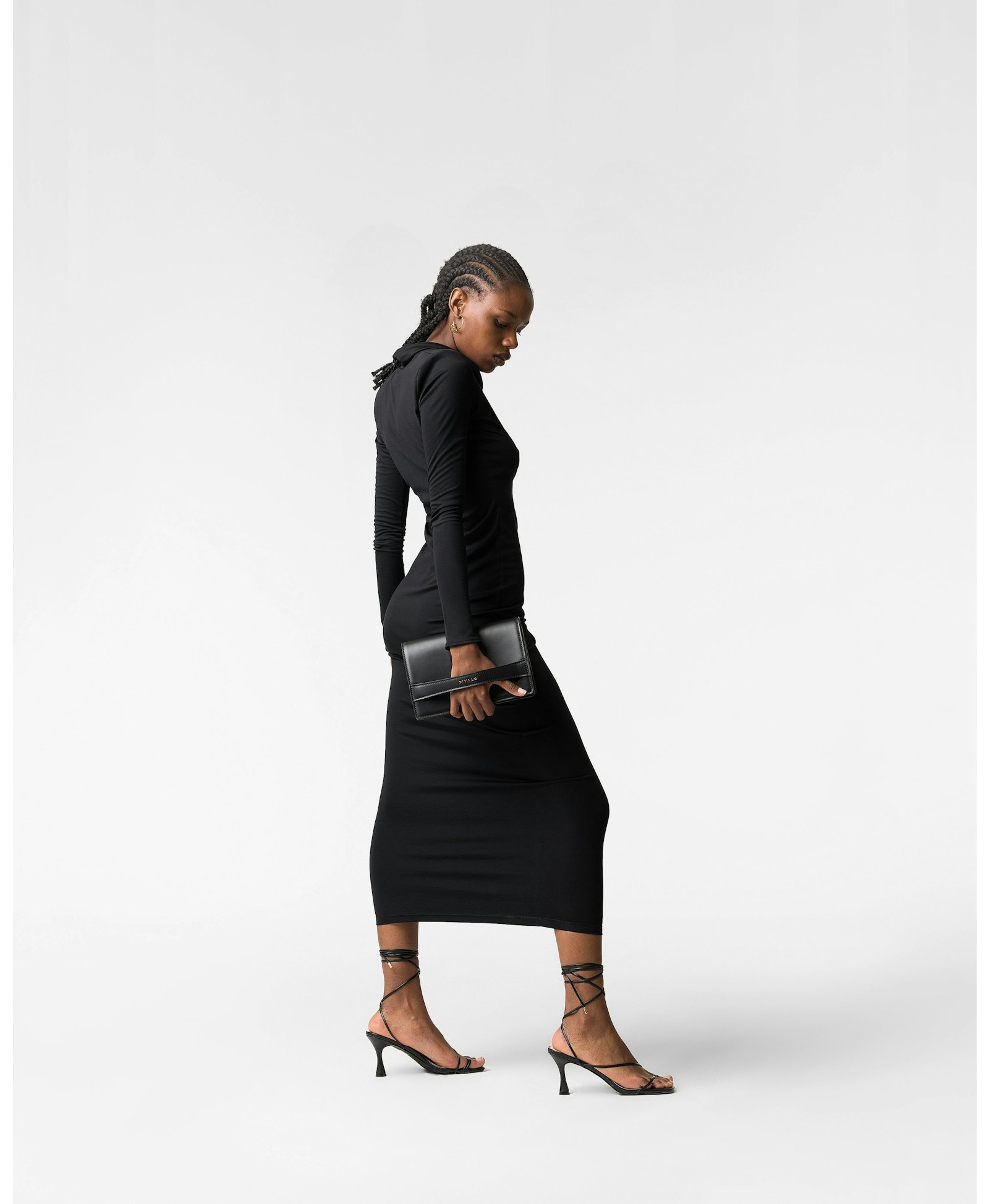 Asra dress in Black made by DIVALO