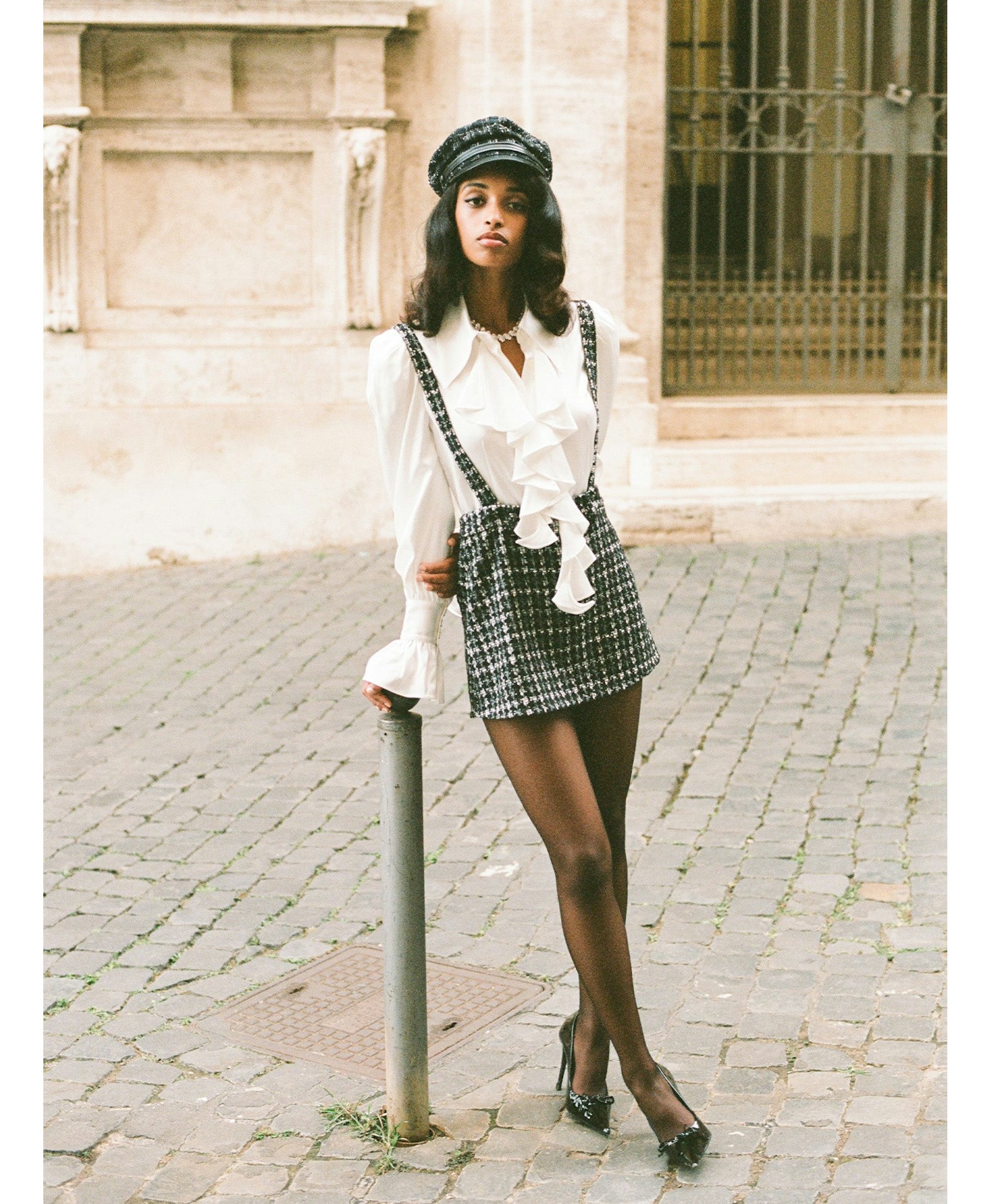 Elsa Top (White) made by Nana Jacqueline