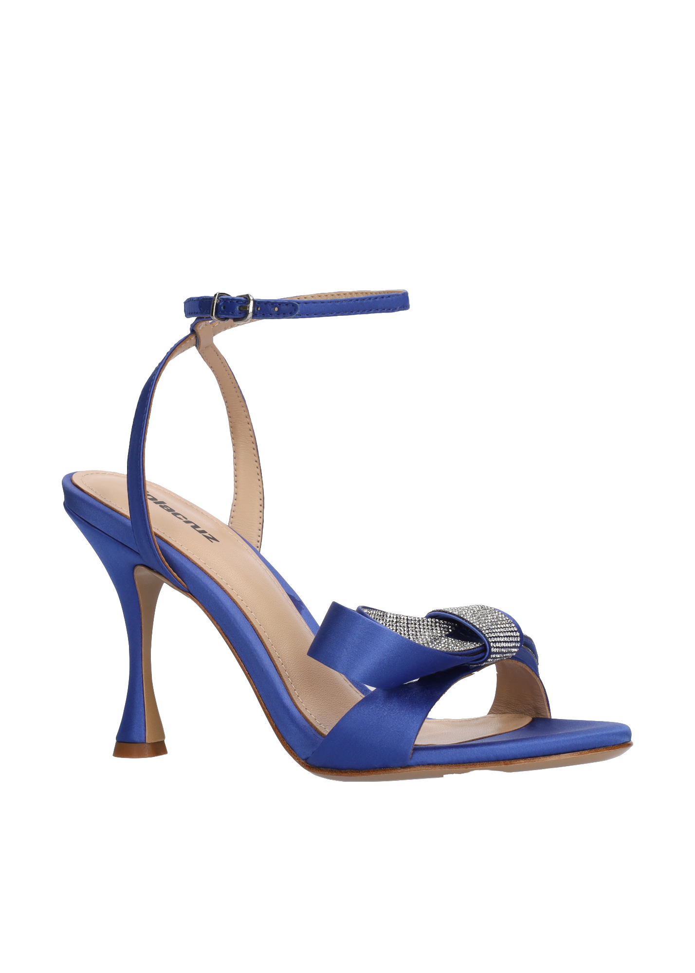 Shop Lola Cruz Shoes Claire Sandal 85 In Blue