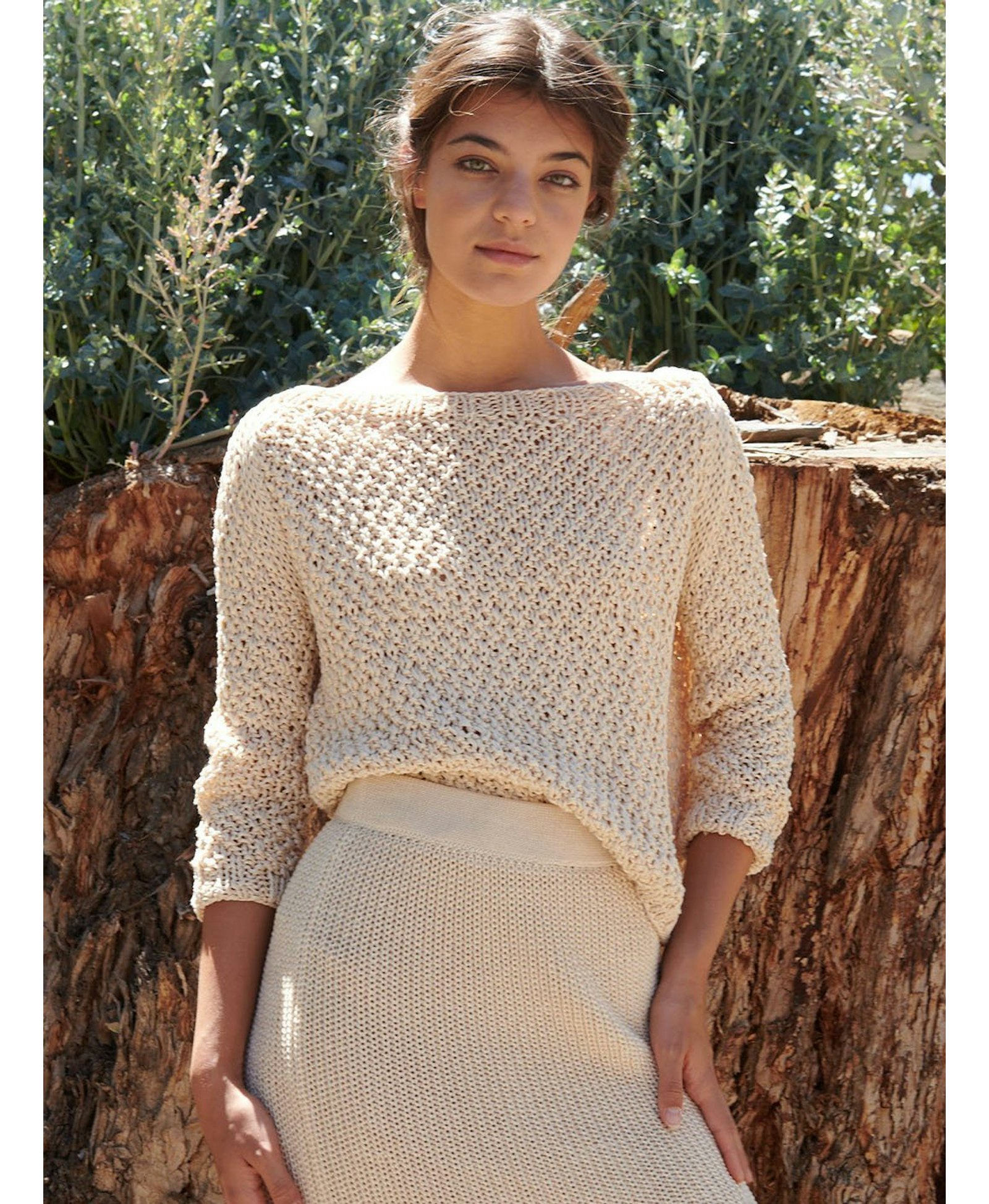 CINTI sweater in Beige made by AYNI