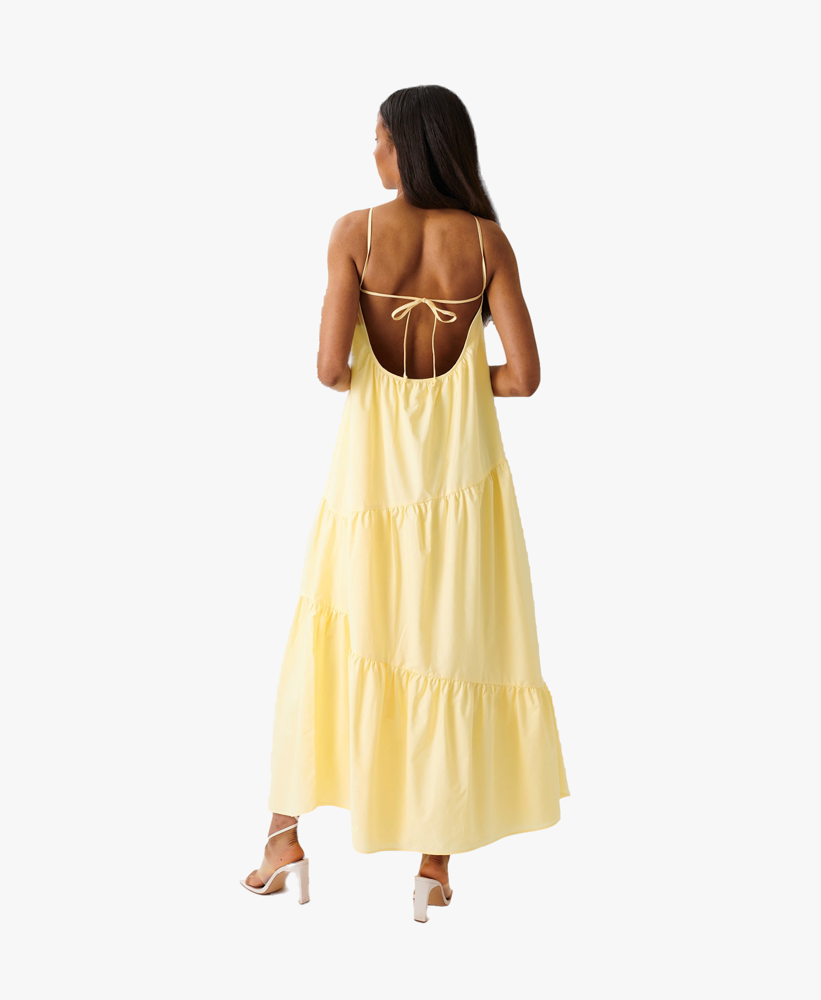 Calissa Dress in Yellow made by AÉRYNE