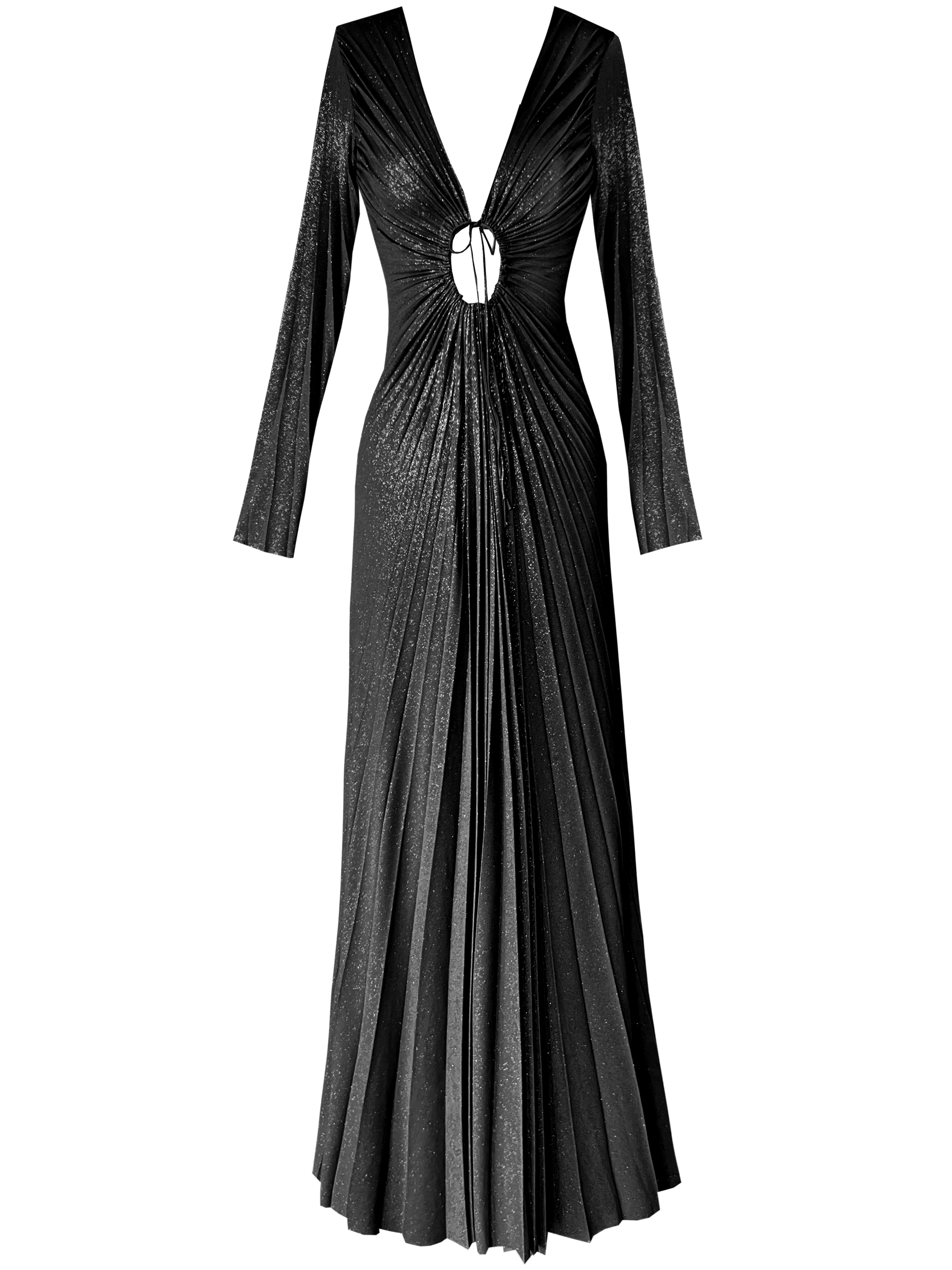 Shop Georgia Hardinge Opulent Dress In Black