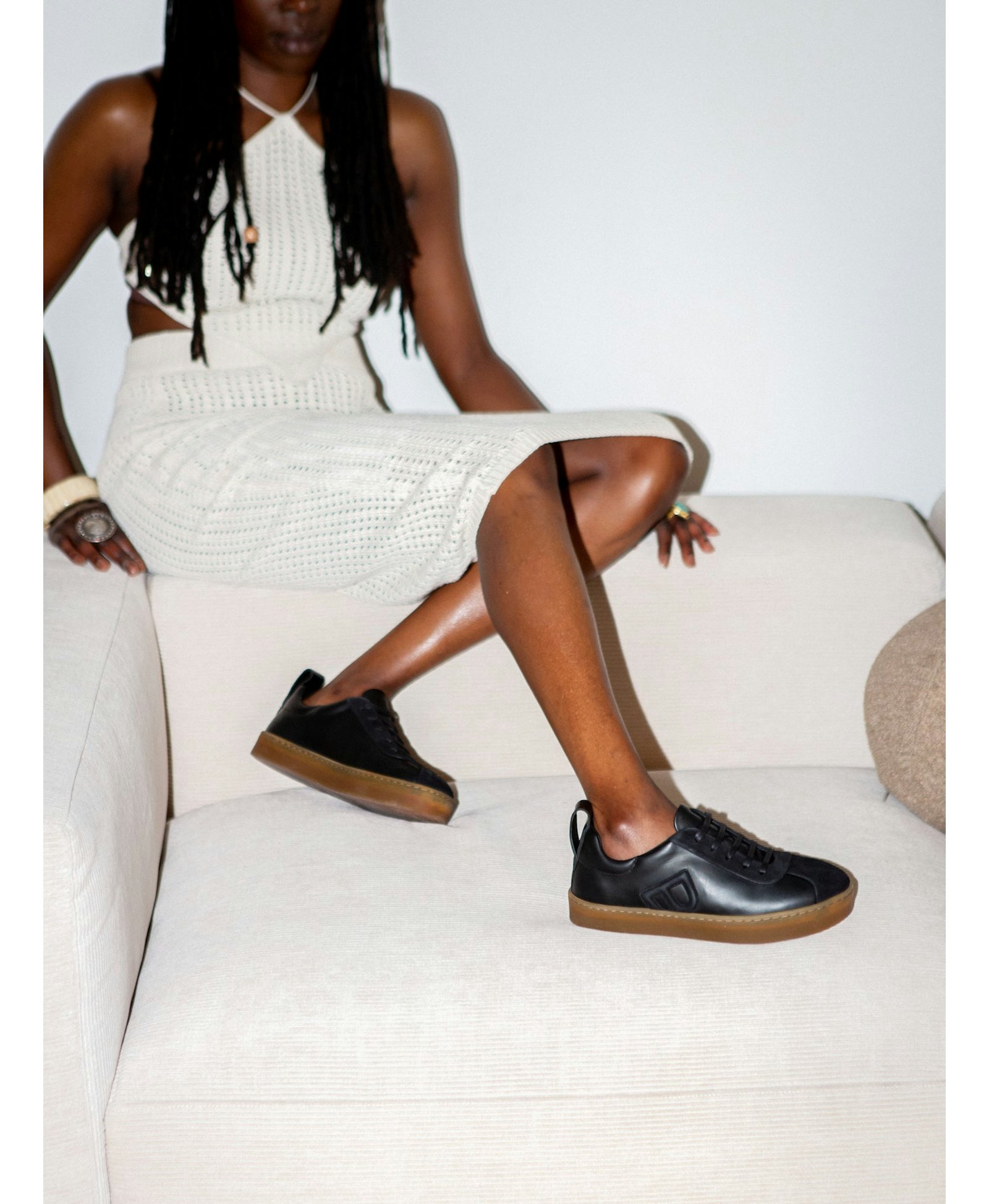 THE ELIN BLACK SNEAKER made by Blankens