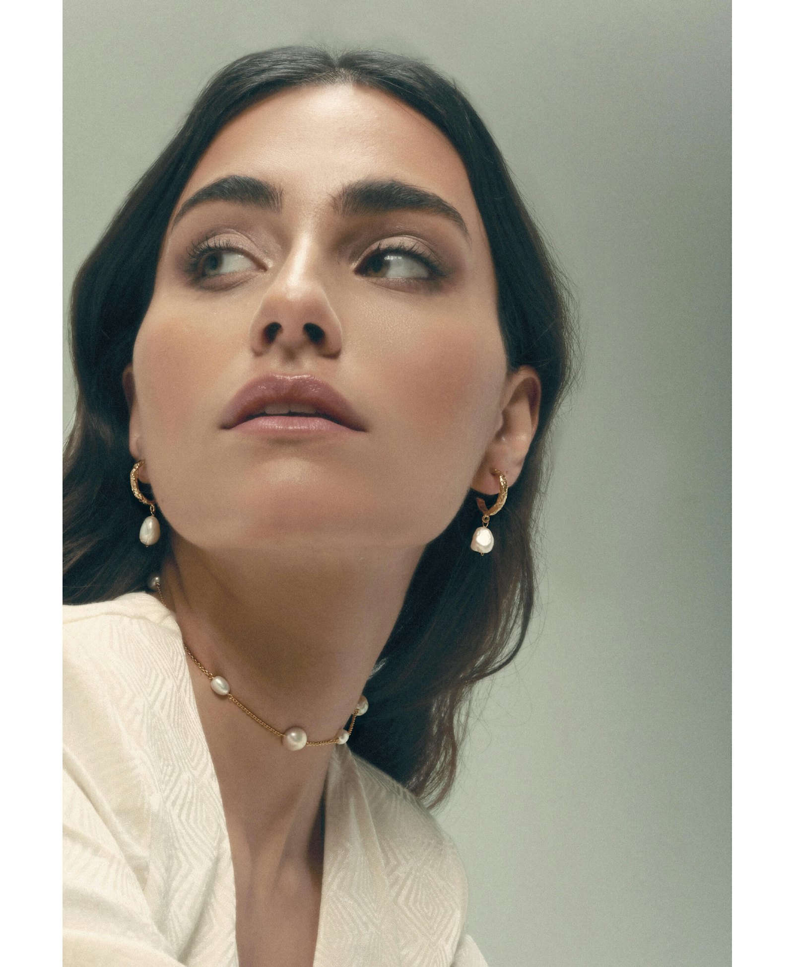 Aros Sadie Pearl made by Lavani Jewels