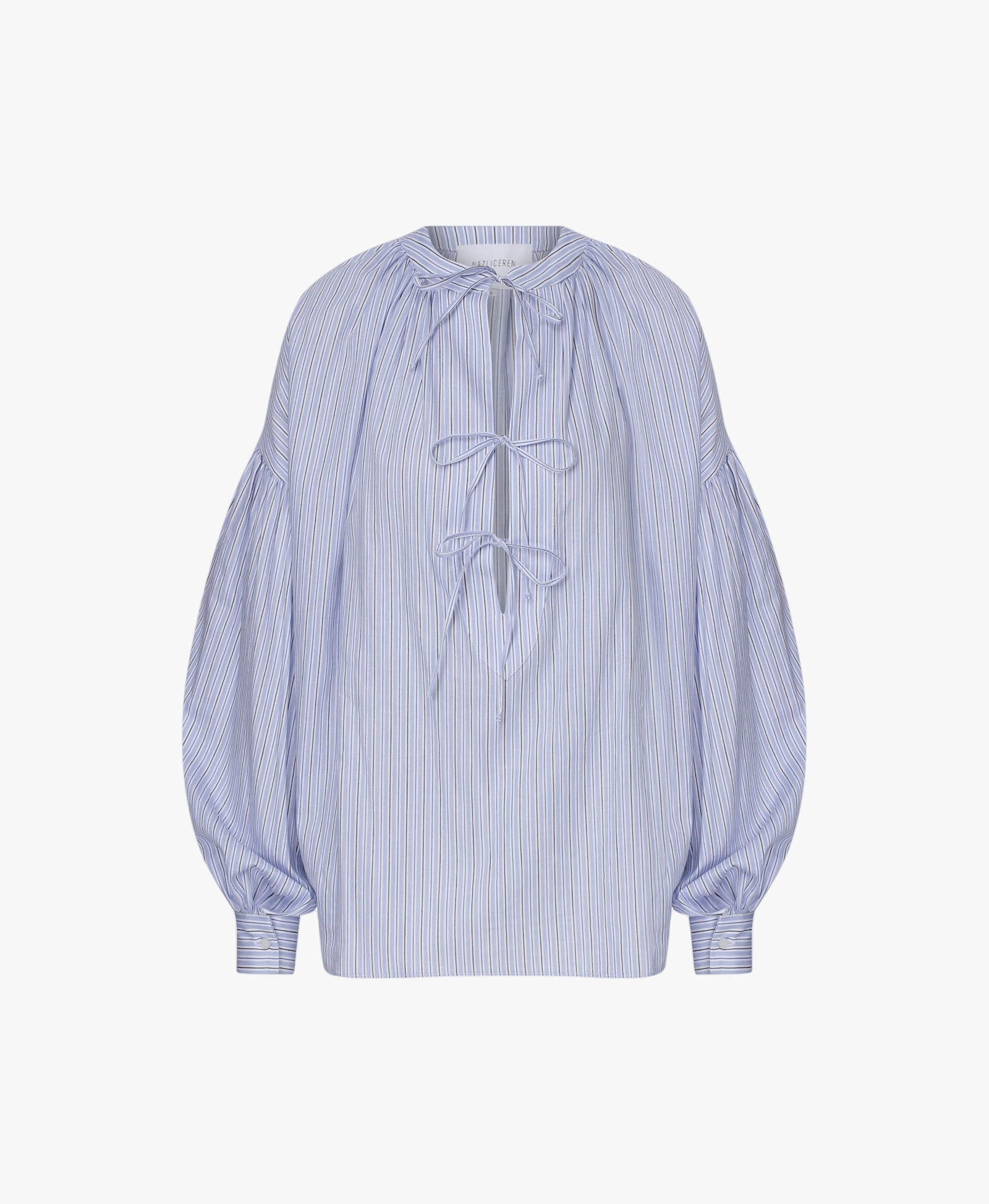 Eve Shirt in Blue made by Nazli Ceren