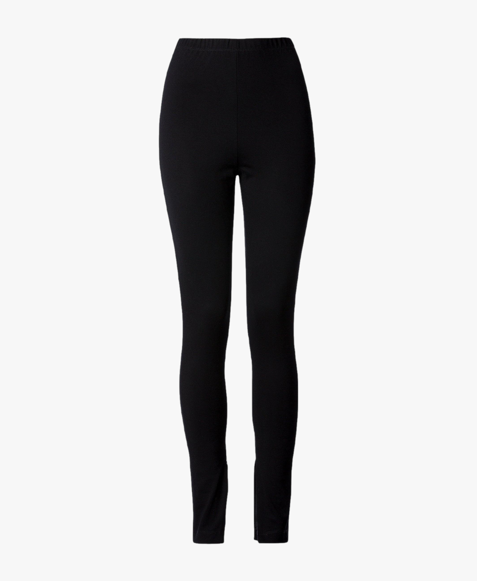 Visalia punto leggings in Black made by DIVALO