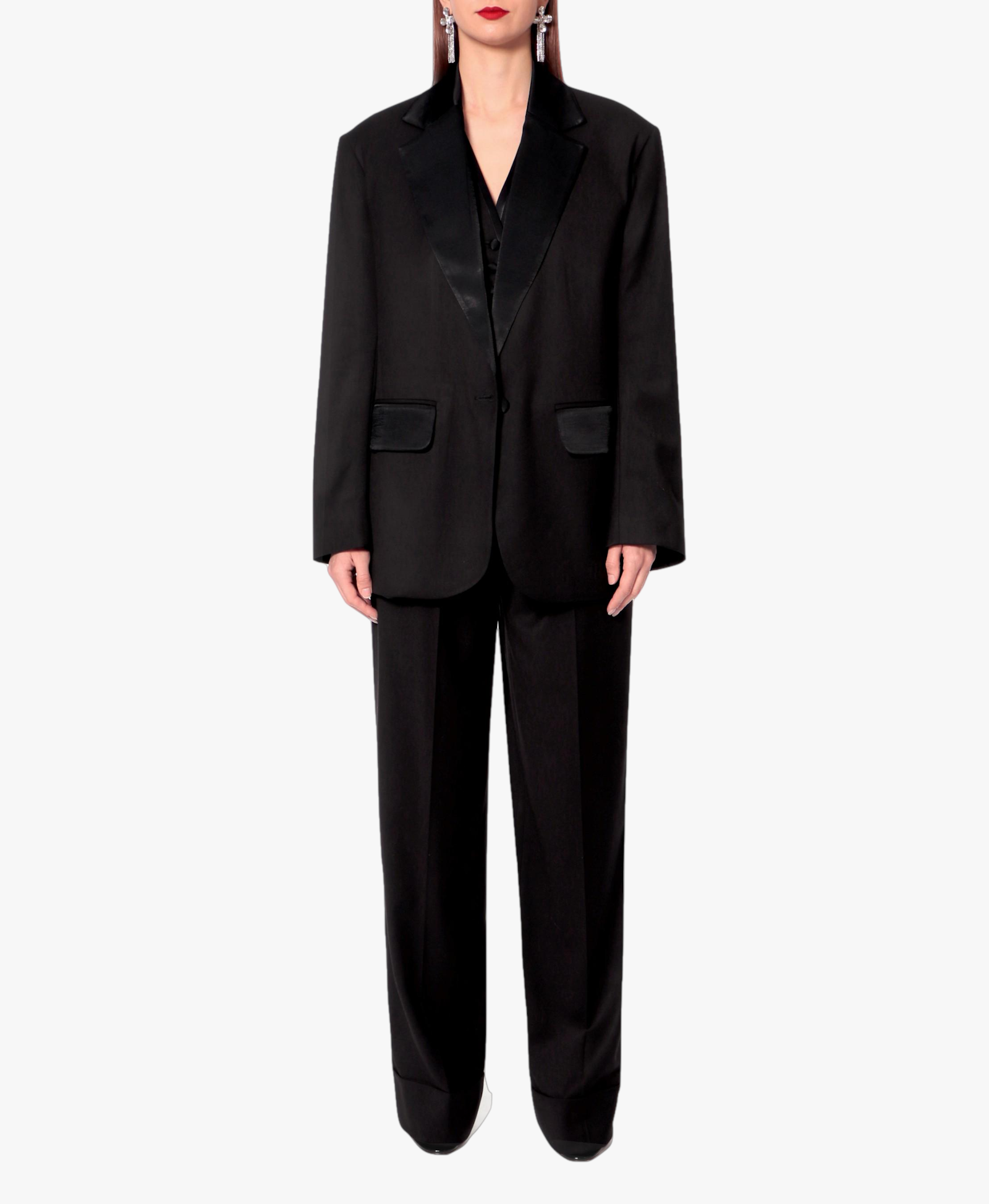 Blazer Alex Fashion Black in Black made by HALEWSKI