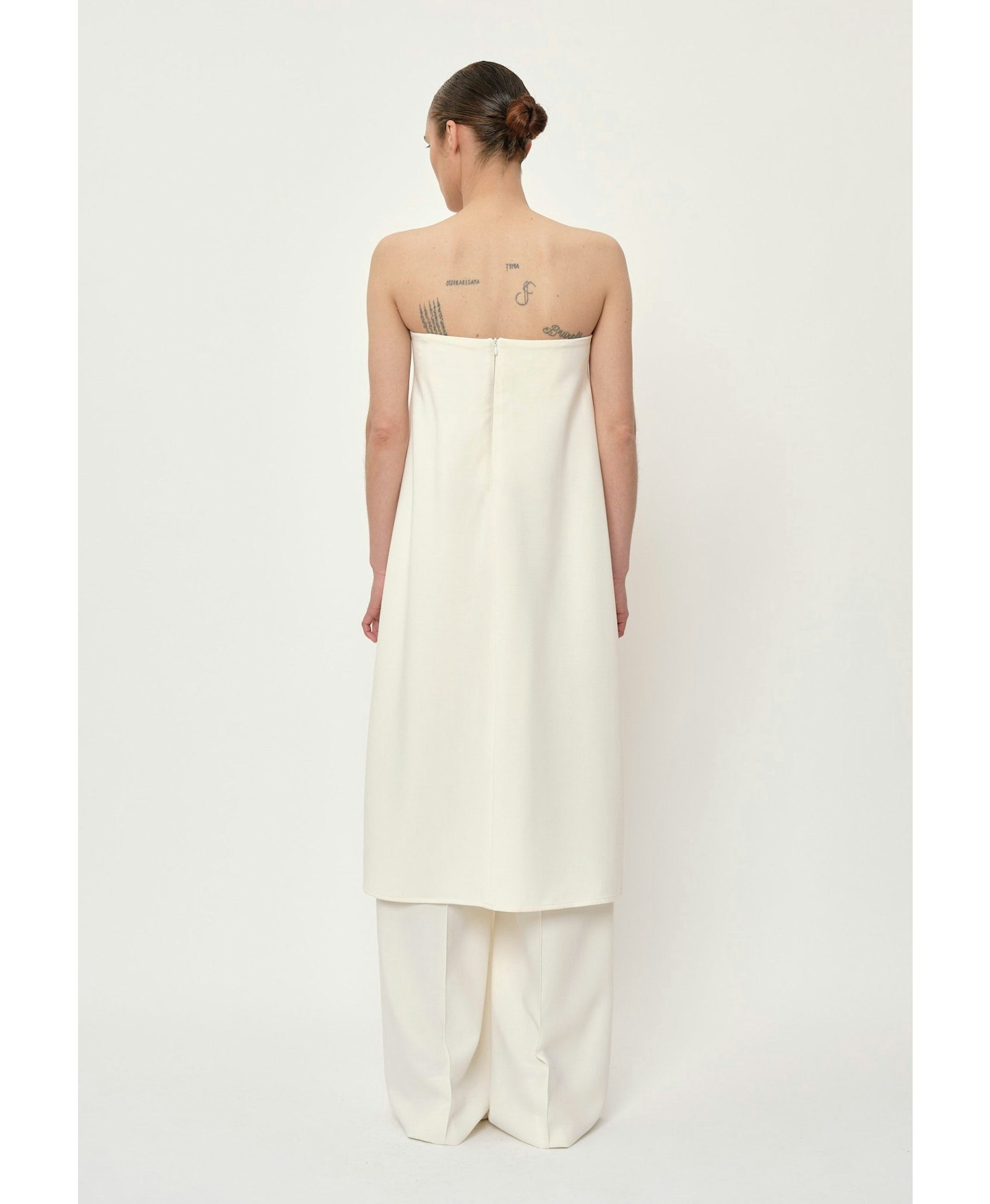 Carly Dress - Off White made by HERSKIND