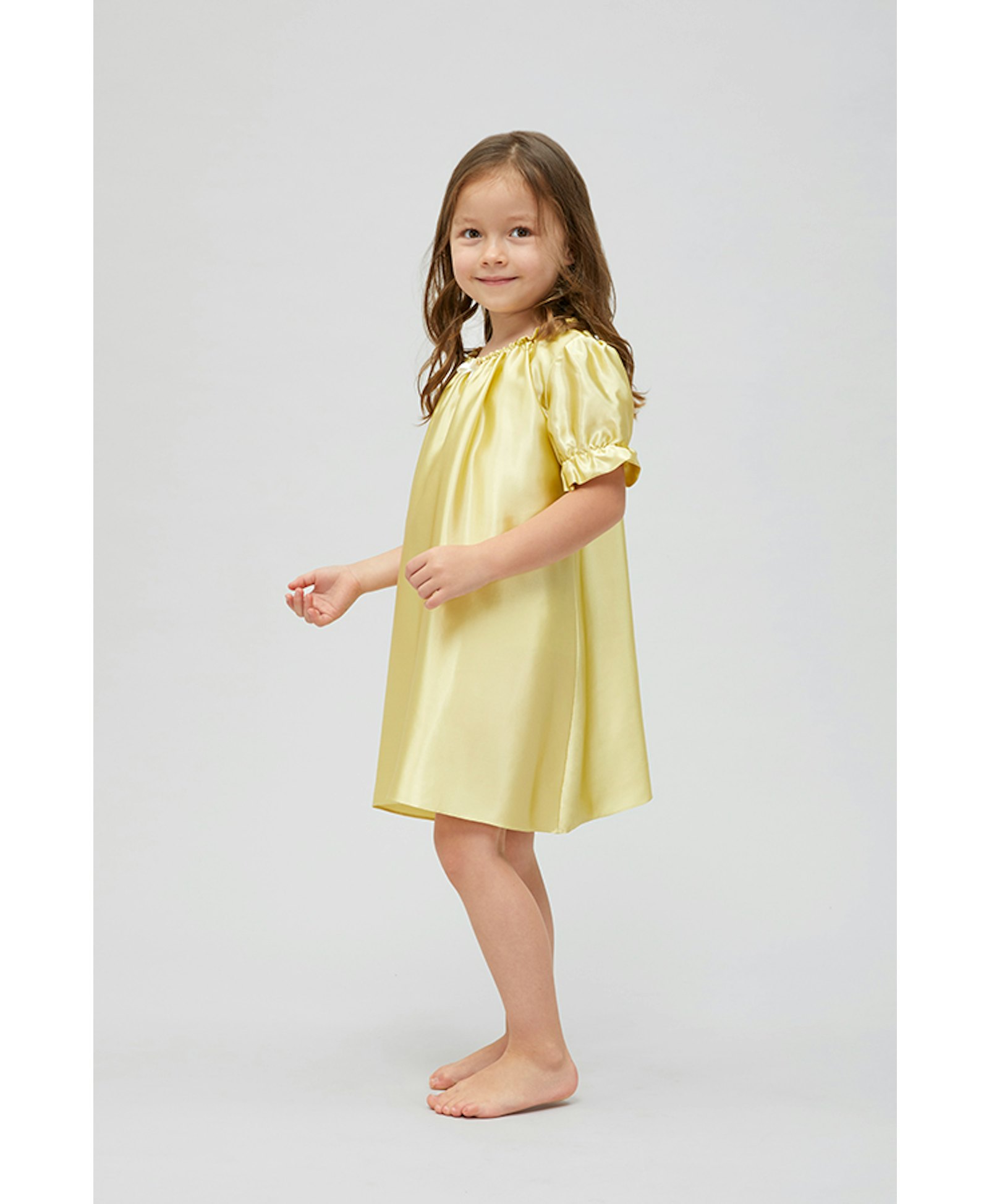 Shirley Kid's Silk Nightgown made by MANITO