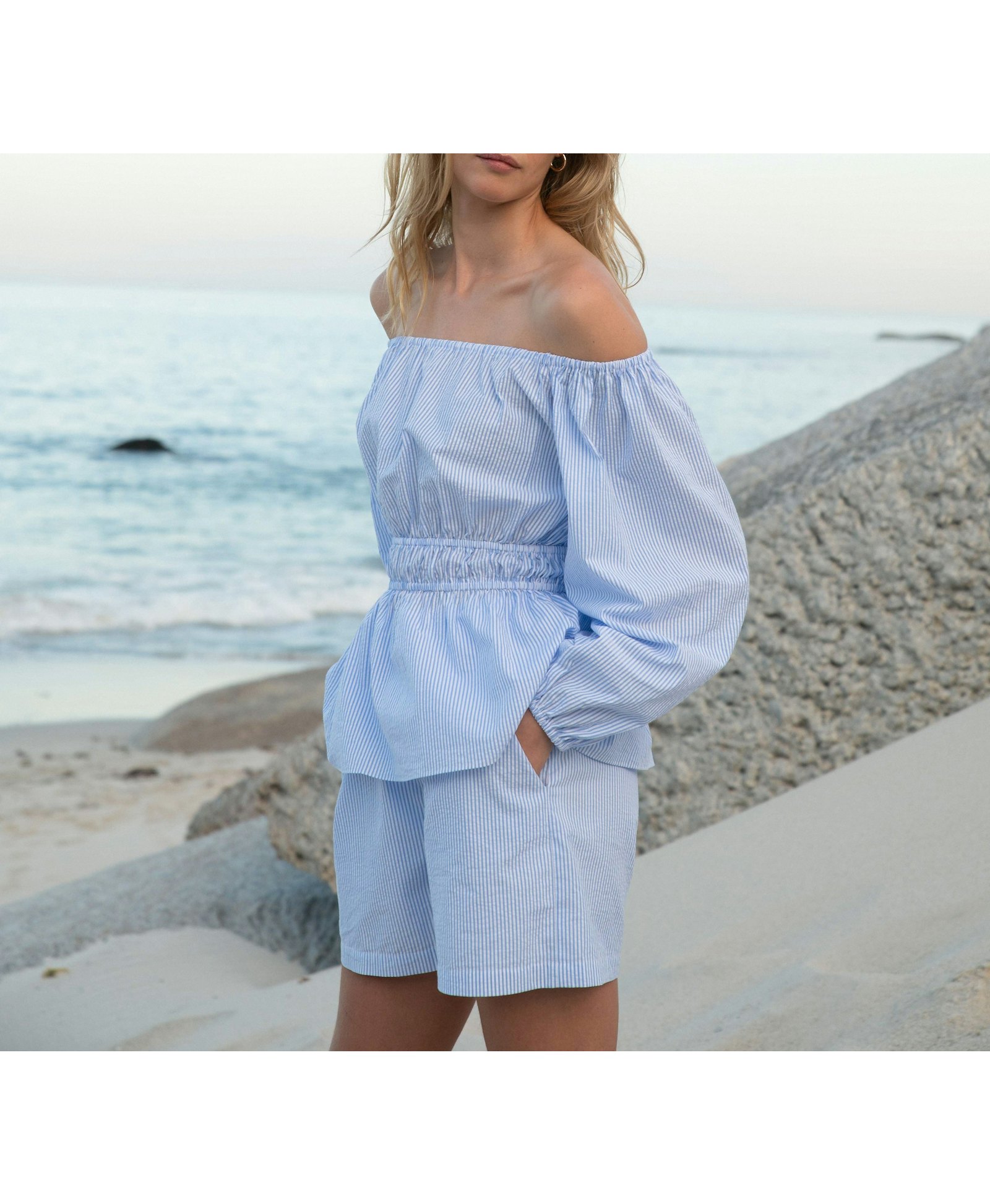 Anais shorts in Blue made by MandiBreeze