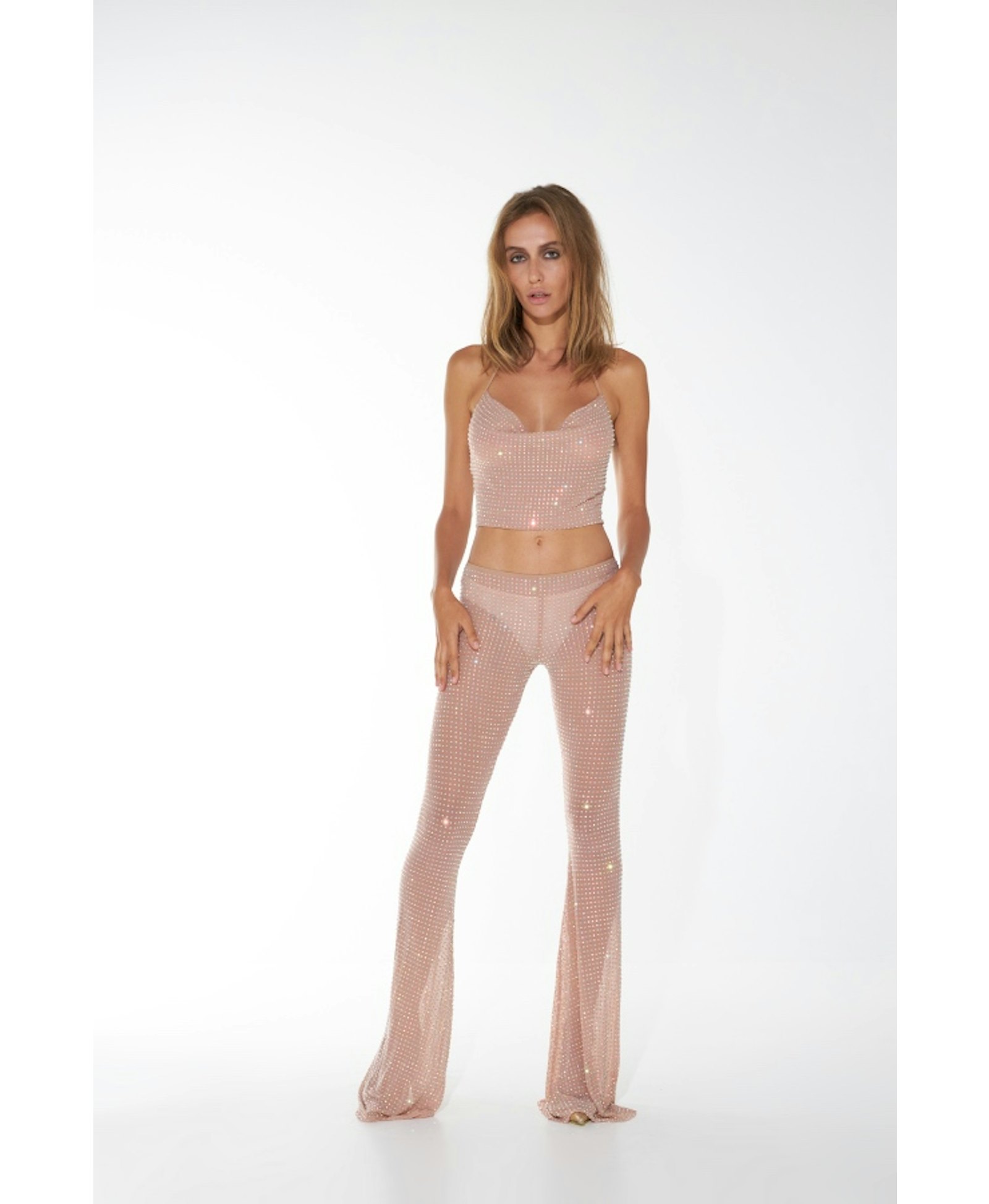 CRYSTAL TROUSERS made by NUÉ