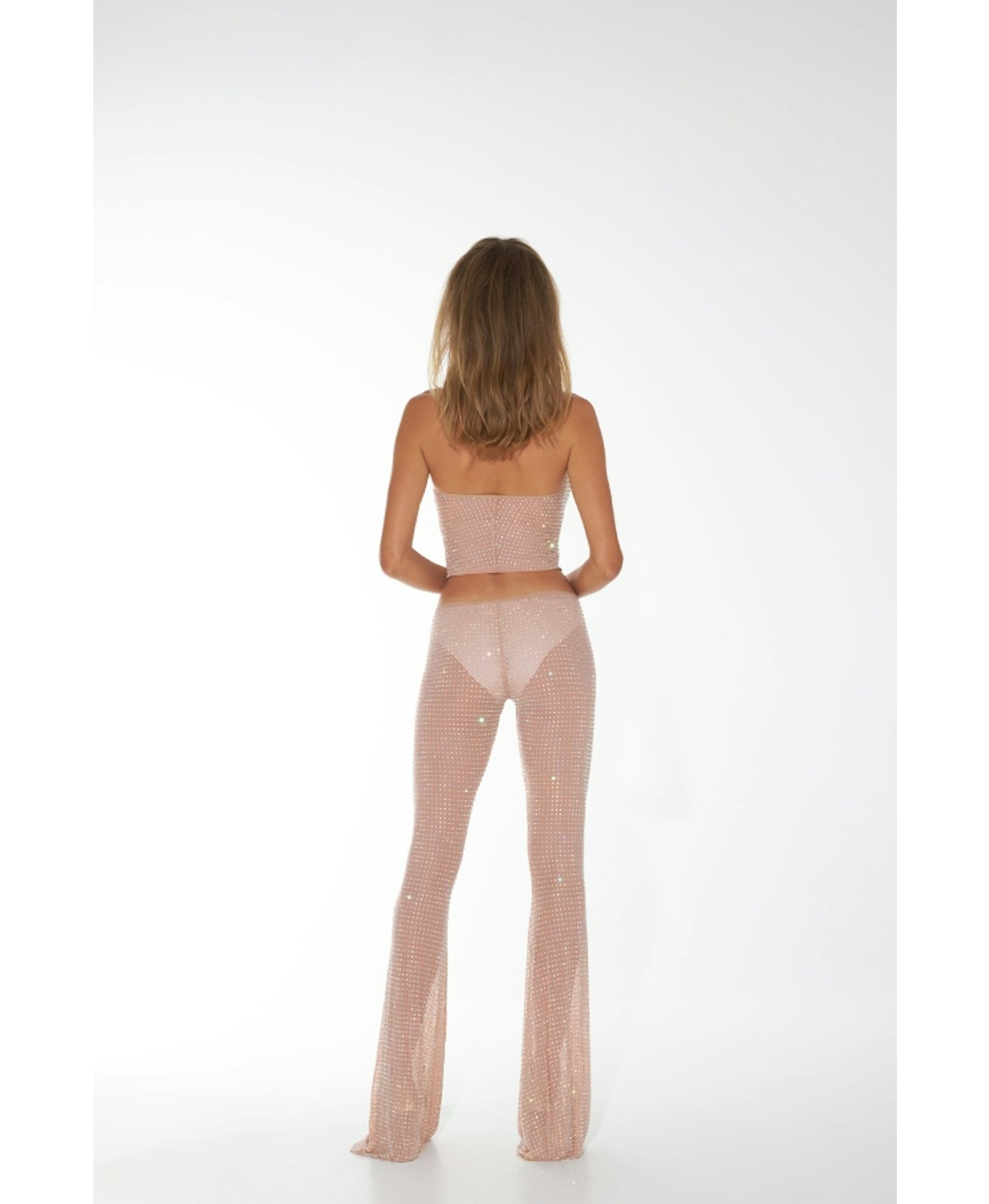 CRYSTAL TROUSERS made by NUÉ
