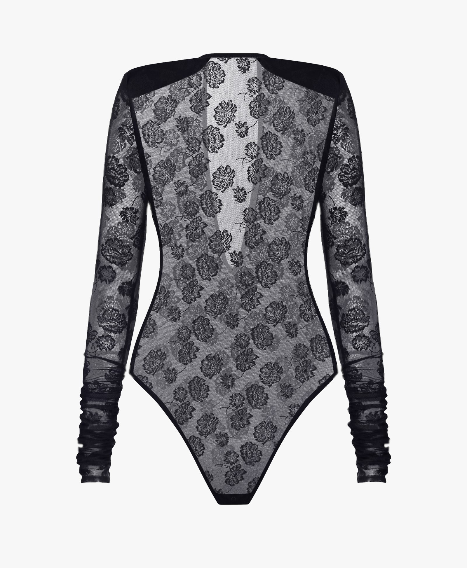 AFFAIR LACE BODYSUIT in Black made by NUÉ