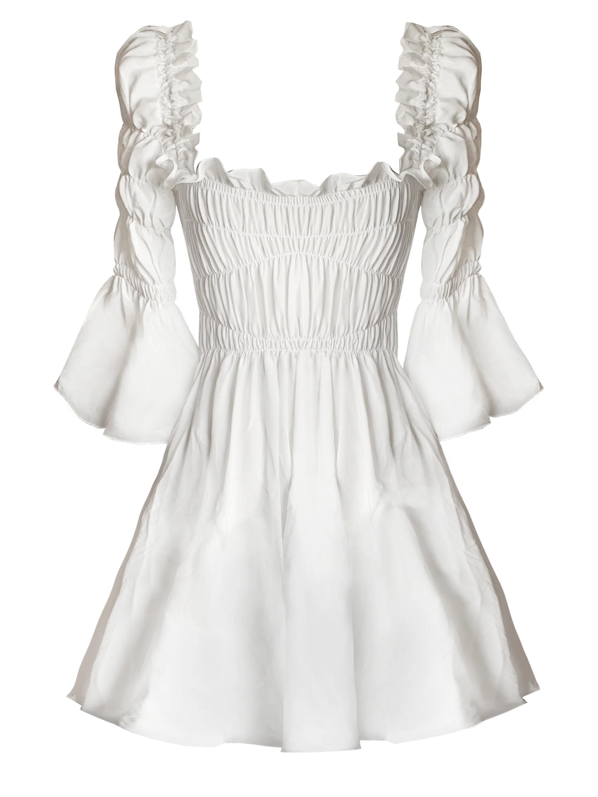 Georgia Hardinge Astra Mini Dress In White