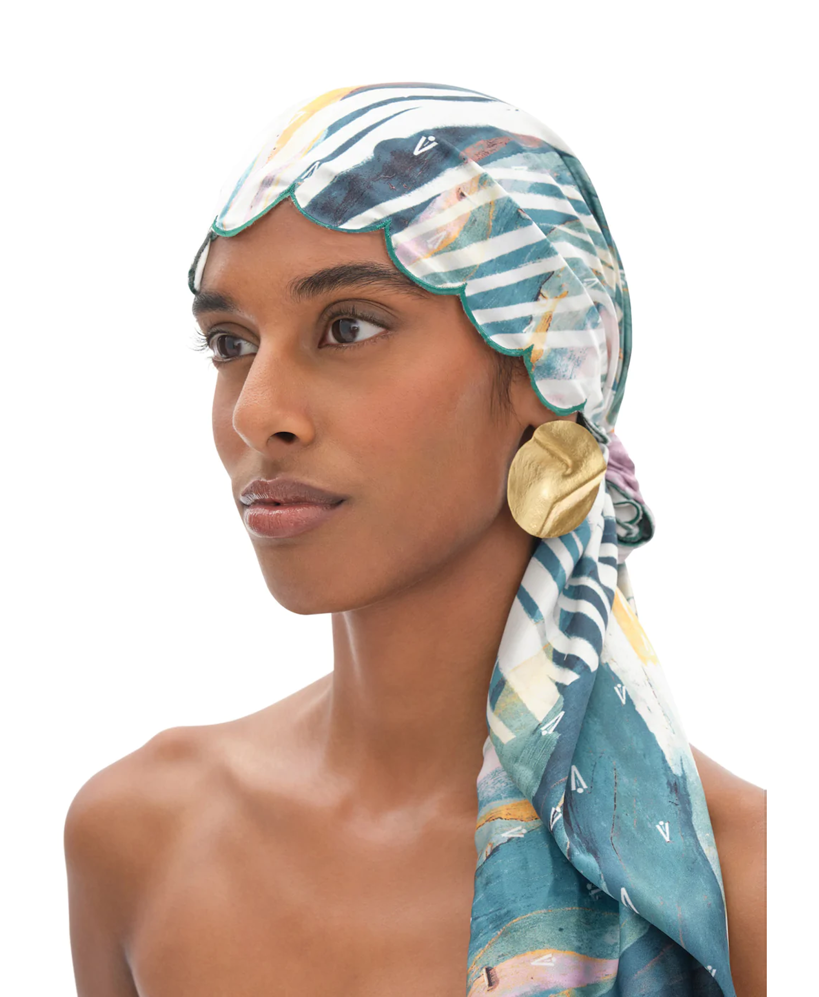 AZI EARRING made by Andrea Iyamah