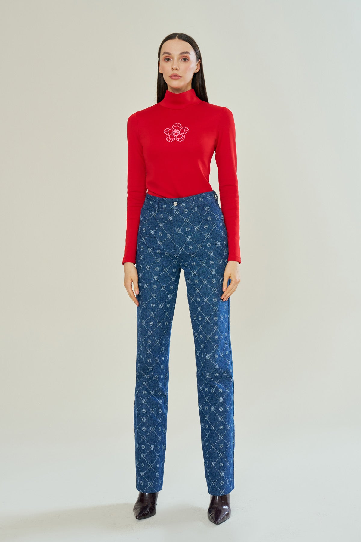 Shop Declara Petite Blossom Jeans