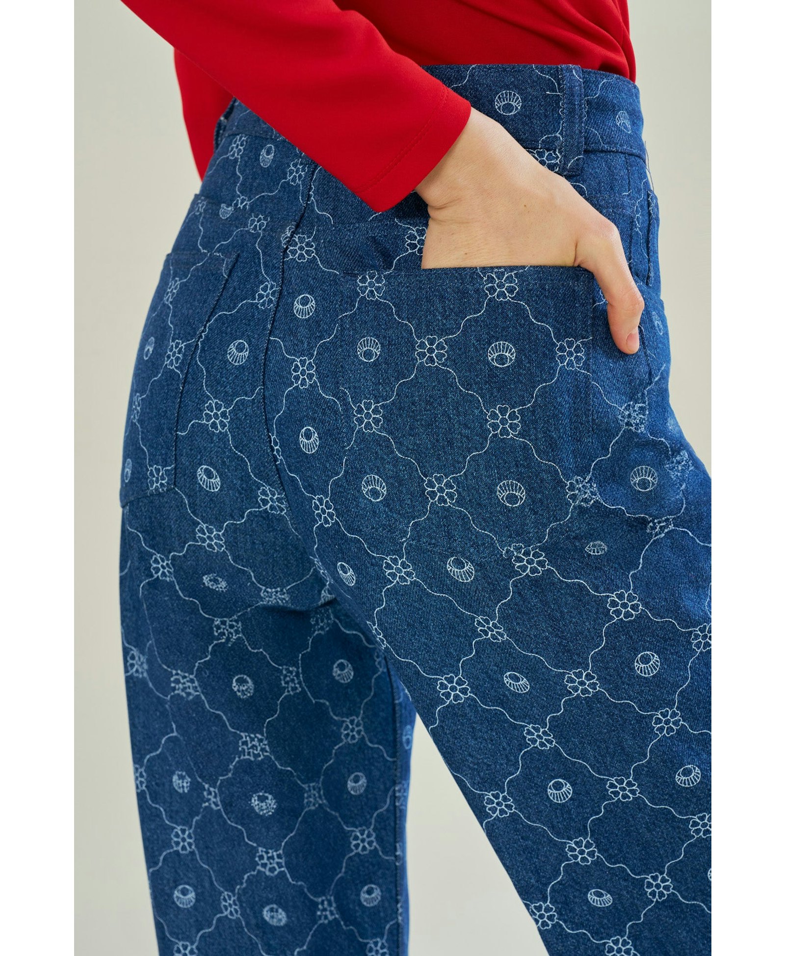 Petite Blossom Jeans made by Declara