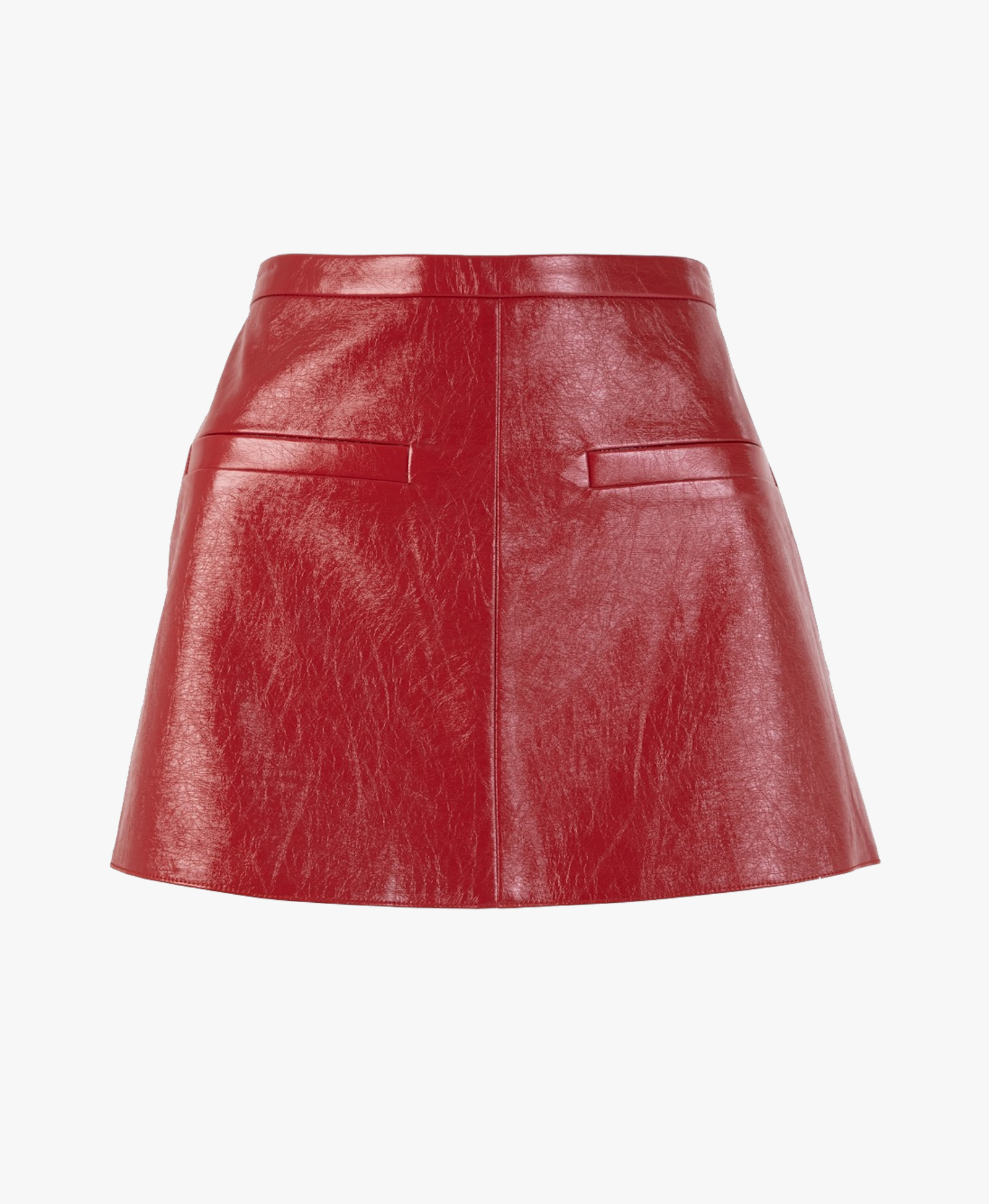 Patent leather mini skirt made by AFTERHOURS
