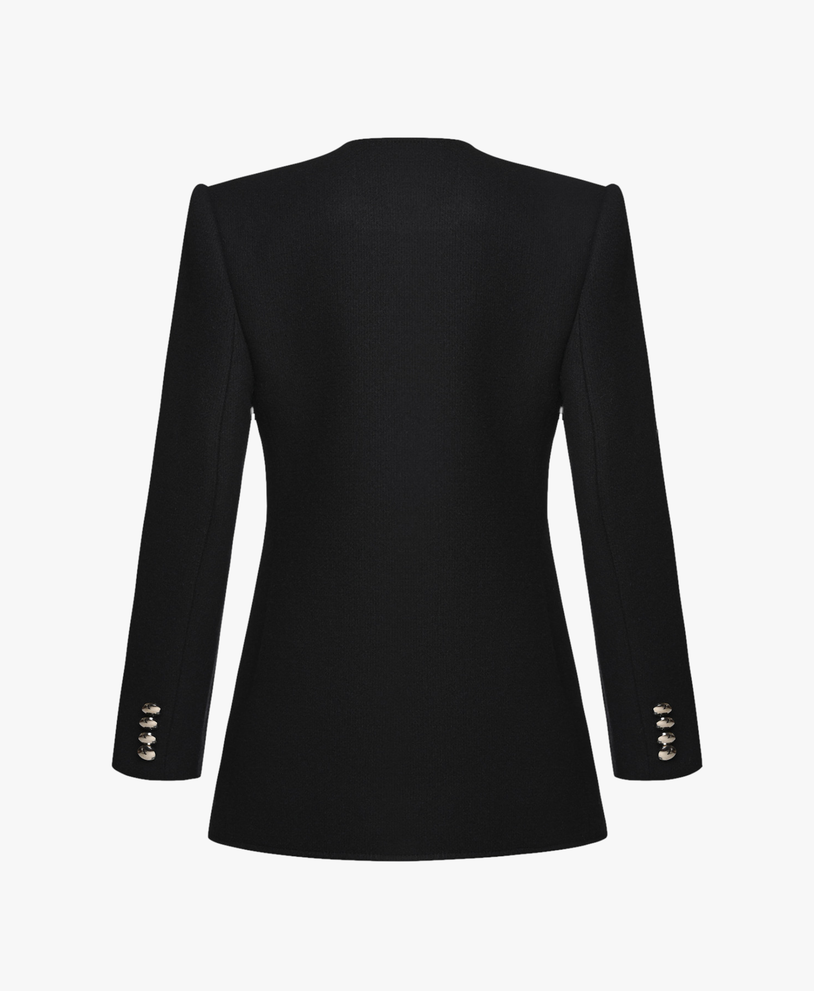 LONGLINE WOOL JACKET made by KEBURIA
